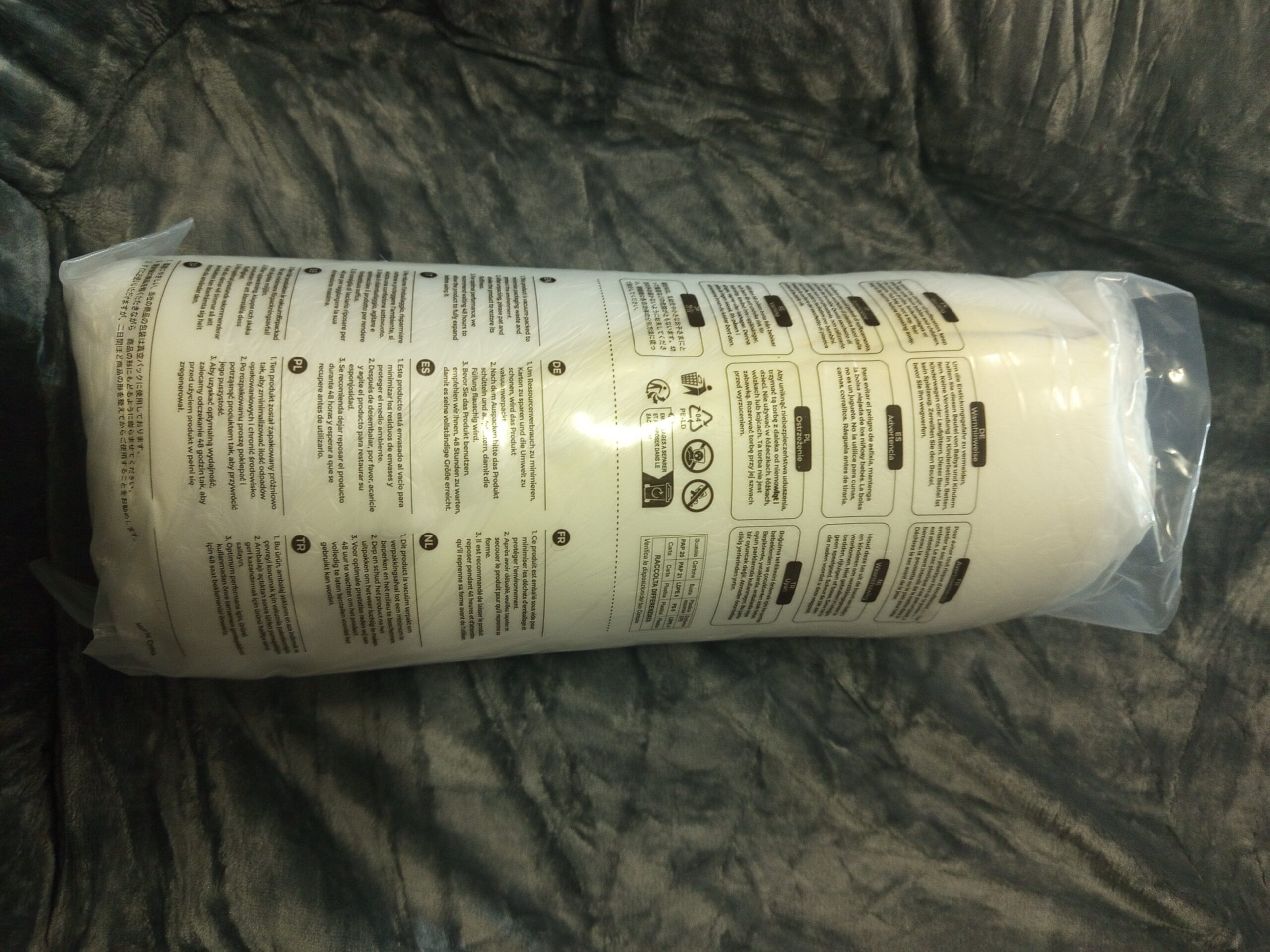 FENANDREA PGW253G02 Cama para Perro de tamaño Humano, (95,L x 65,AN x 10,AL cm) - Imagen 2