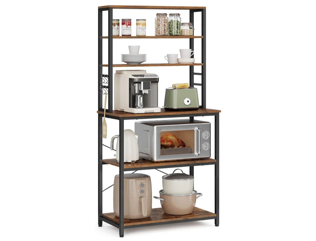 VASAGLE KKS019B01 Estantería de Cocina. - Imagen 2