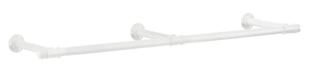 SONGMICS HSR104W01 Perchero de Pared, Colgador de Pared, Estilo Industrial.