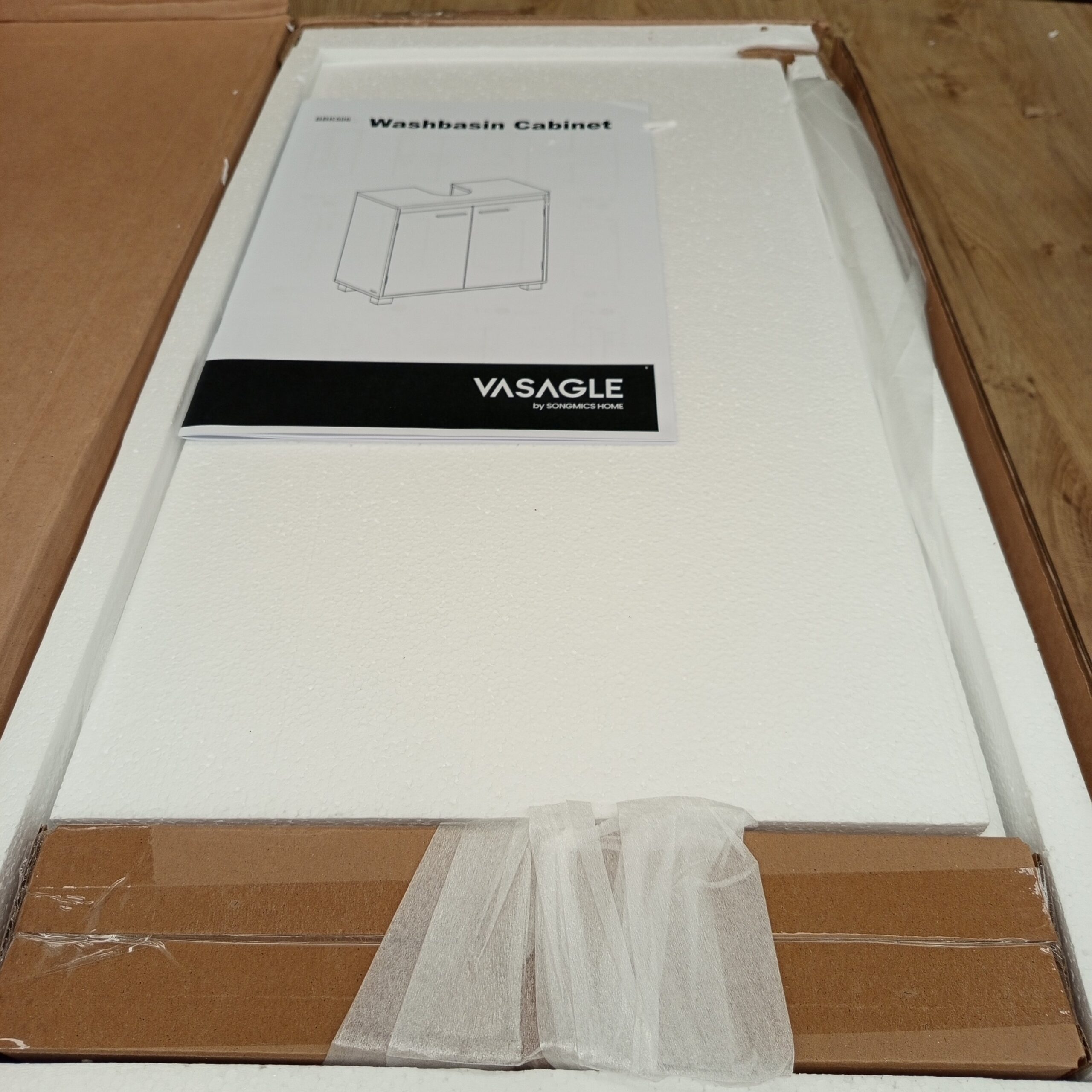 Armario Bajo Lavabo - BBK506W01 - VASAGLE. - Imagen 6