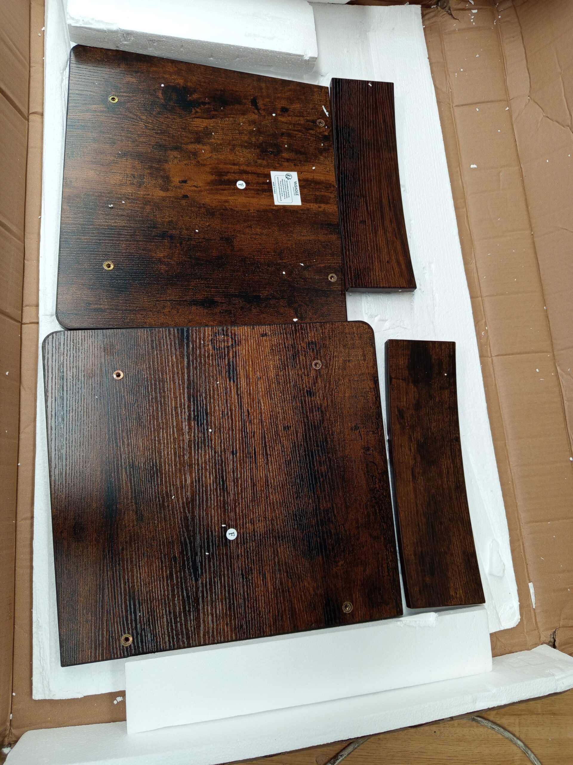 VASAGLE LDC094B01, 2 Silla de Comedor. - Imagen 4