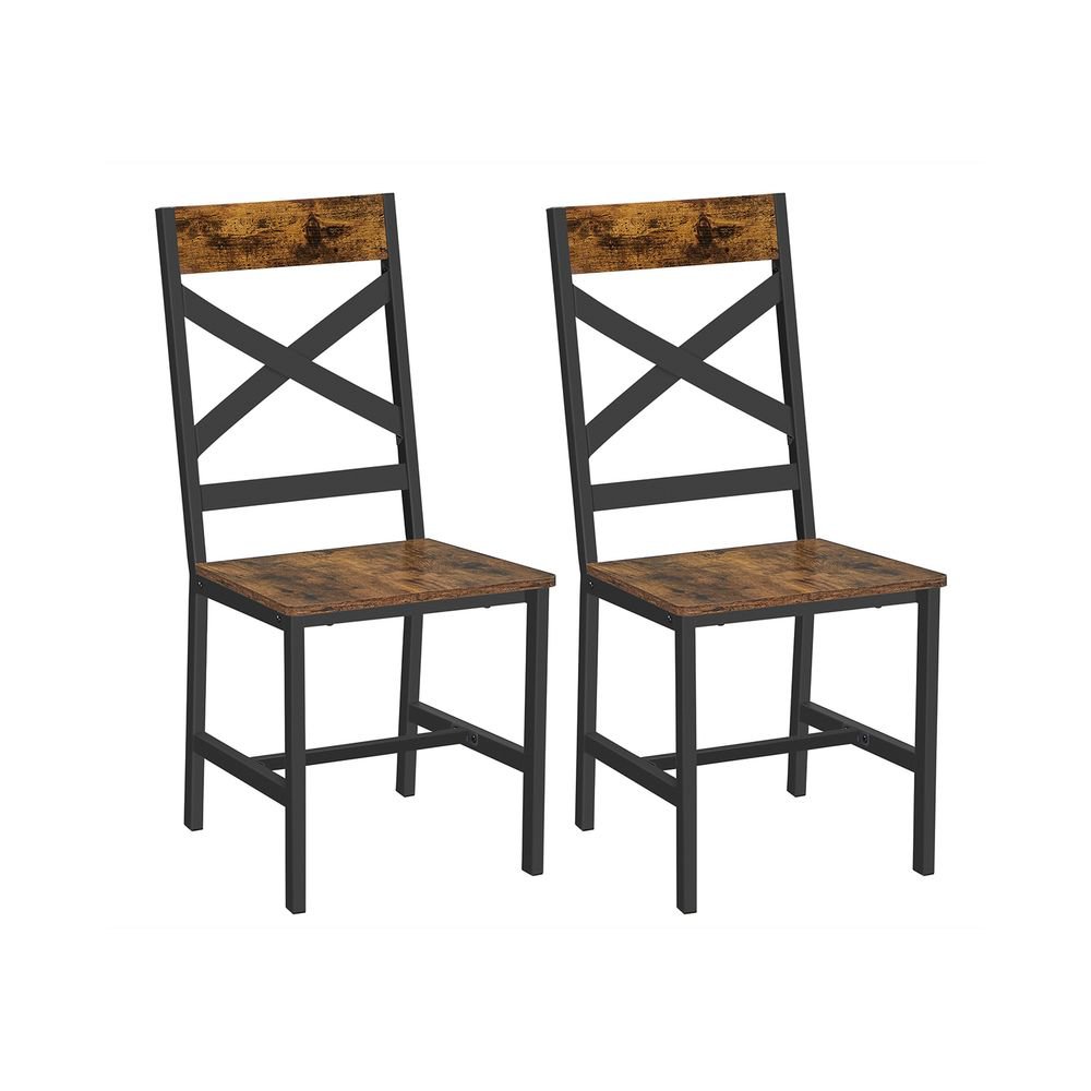 VASAGLE LDC094B01, 2 Silla de Comedor.