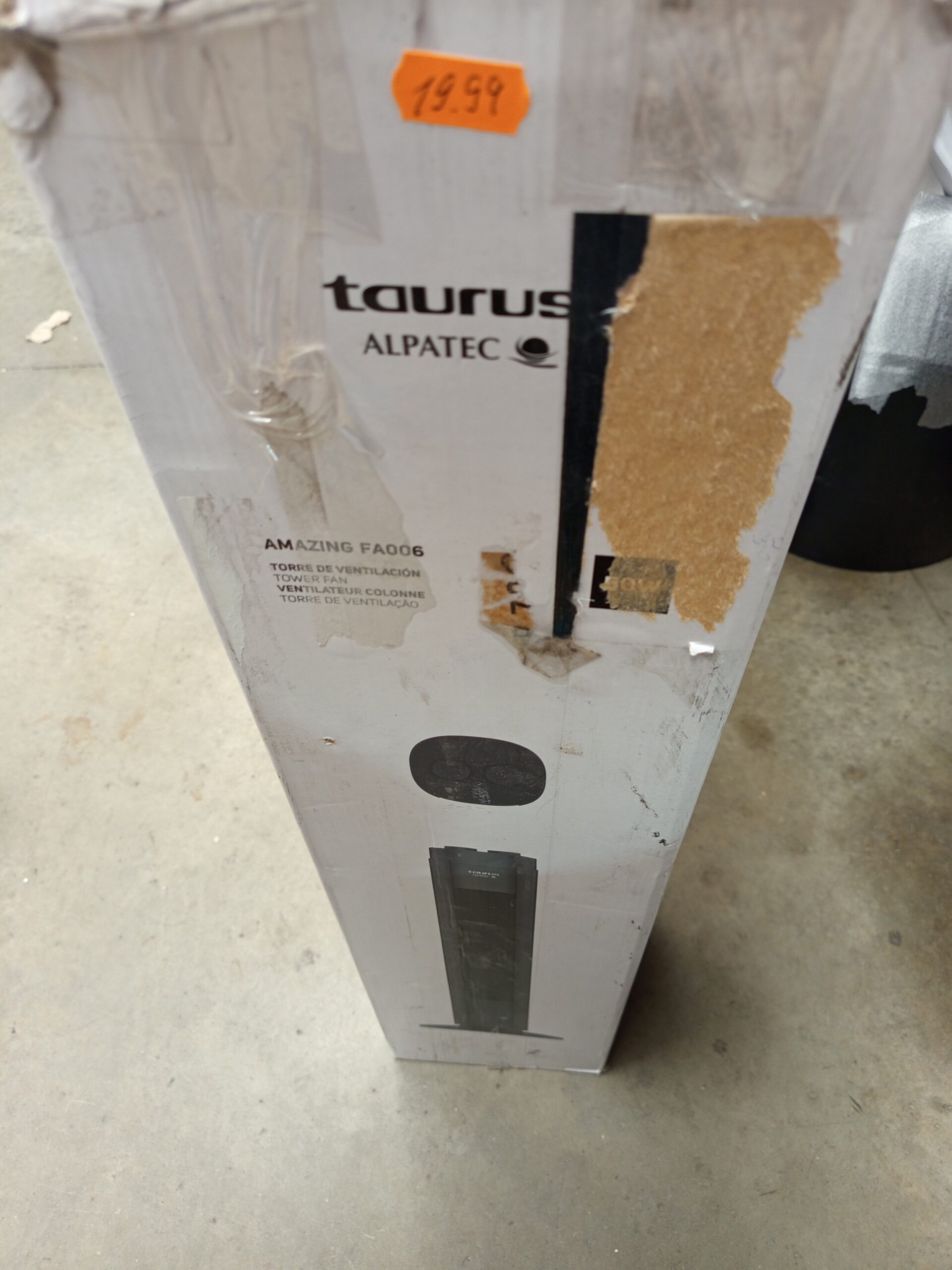 Taurus - Ventilador de torre New Babel - Imagen 7