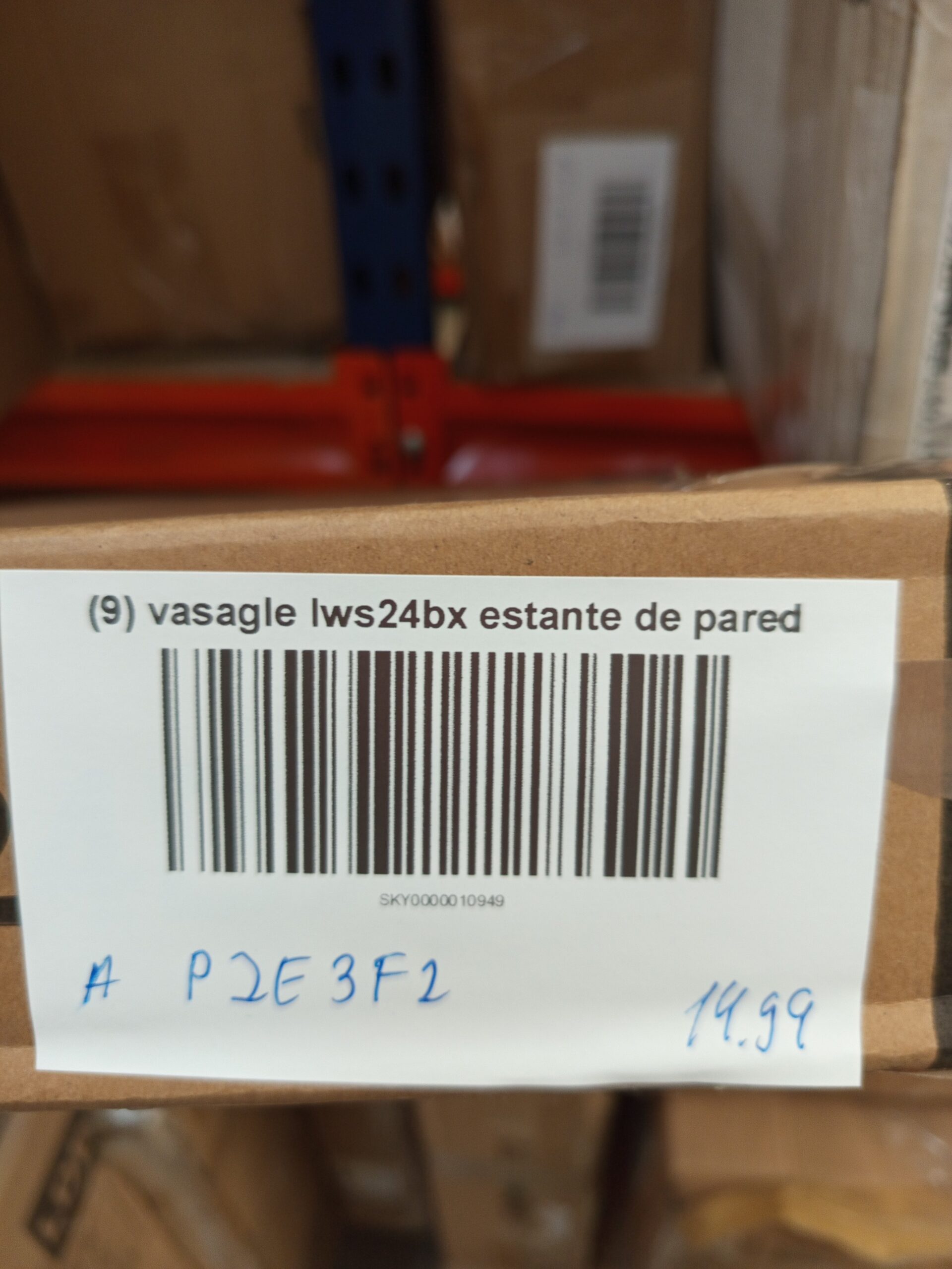 VASAGLE Estante de Pared LWS24BX - Imagen 5