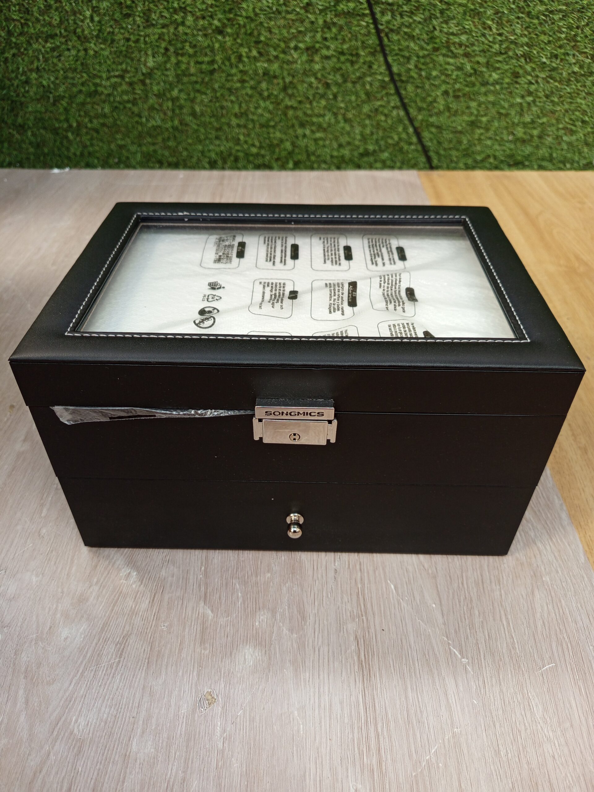 SONGMICS Caja de Relojes JWB020B01 - Imagen 3