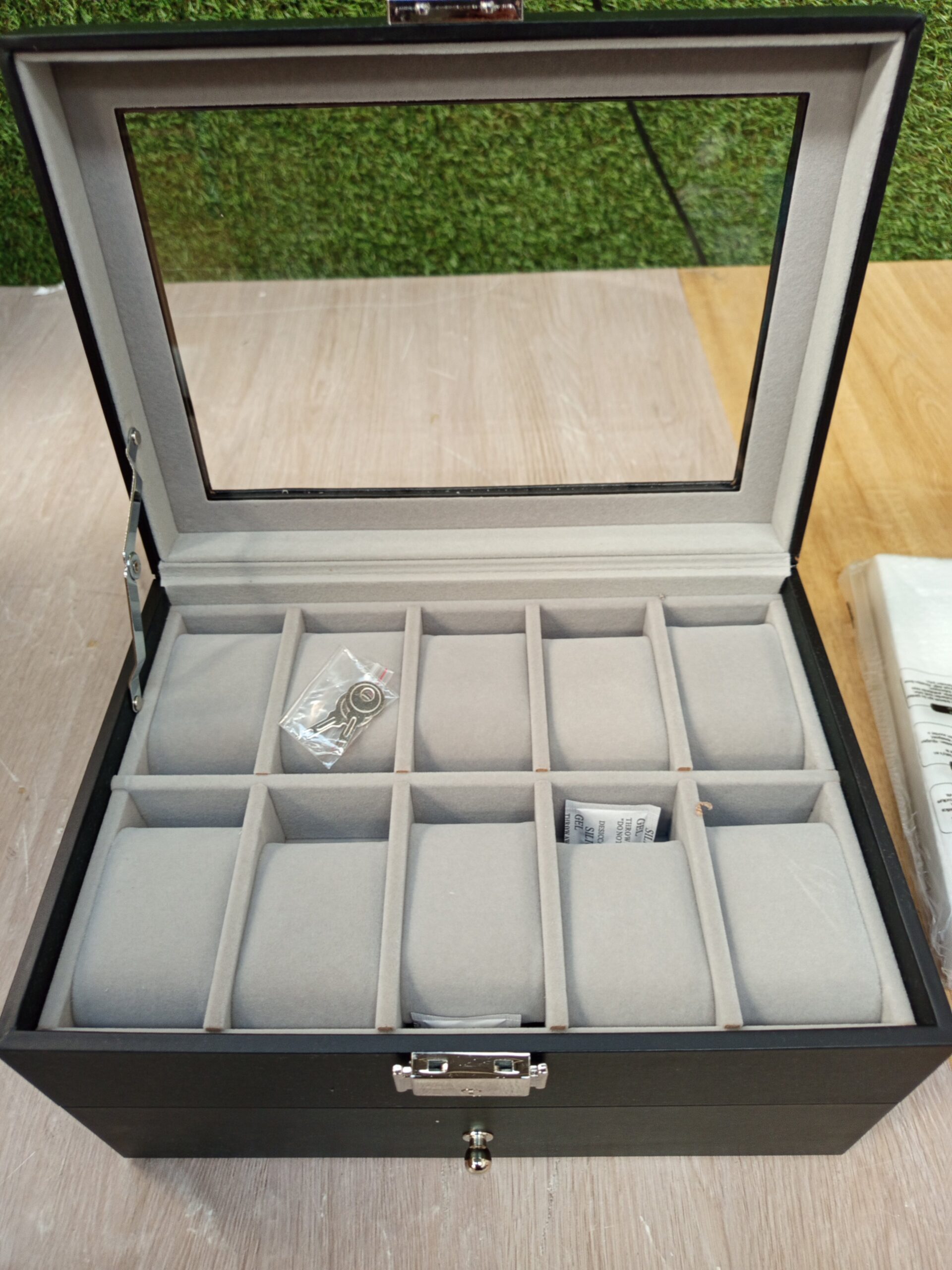 SONGMICS Caja de Relojes JWB020B01 - Imagen 5