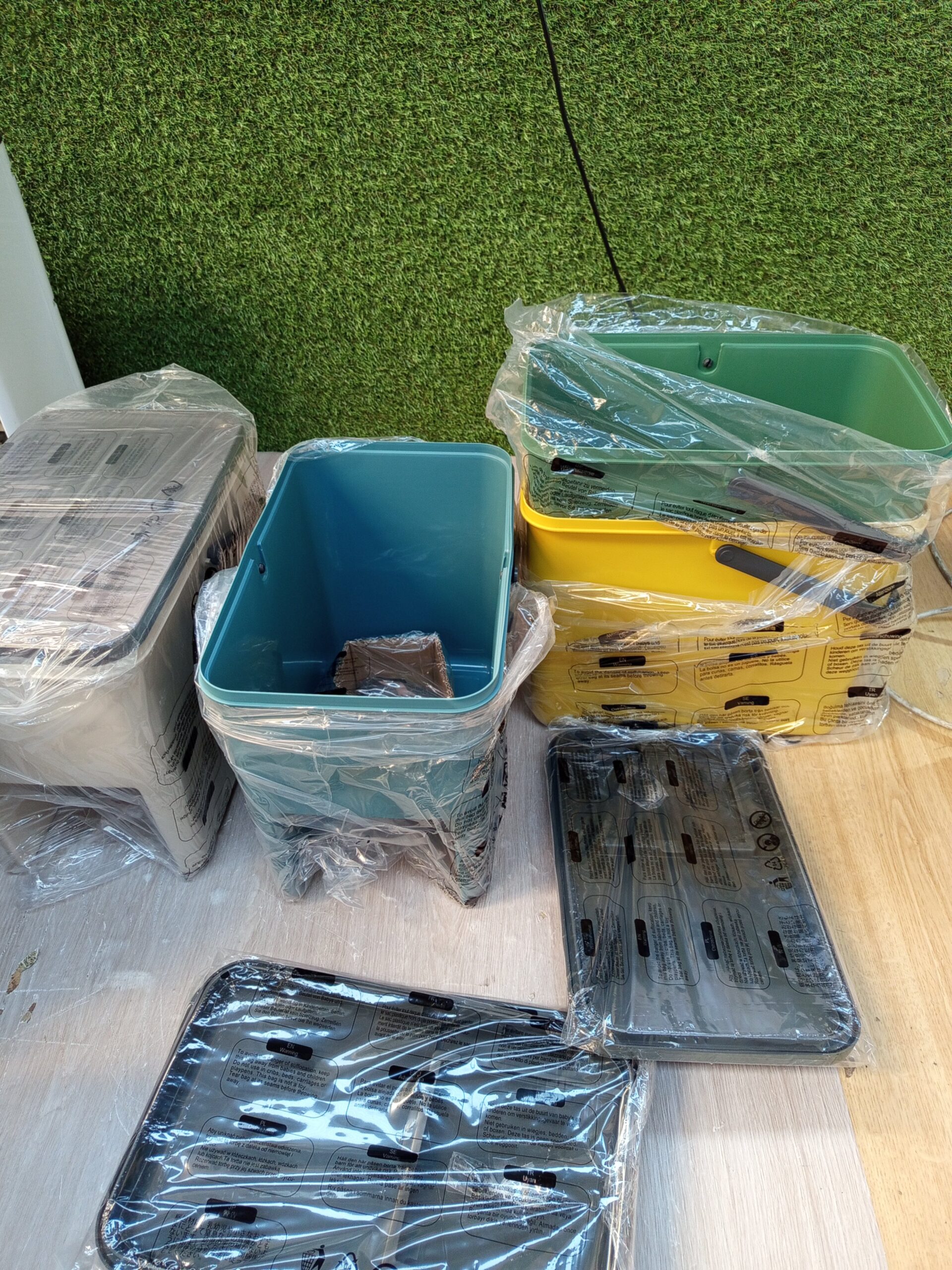 SONGMICS Cubo de Basura LTB760Q01 - Imagen 5