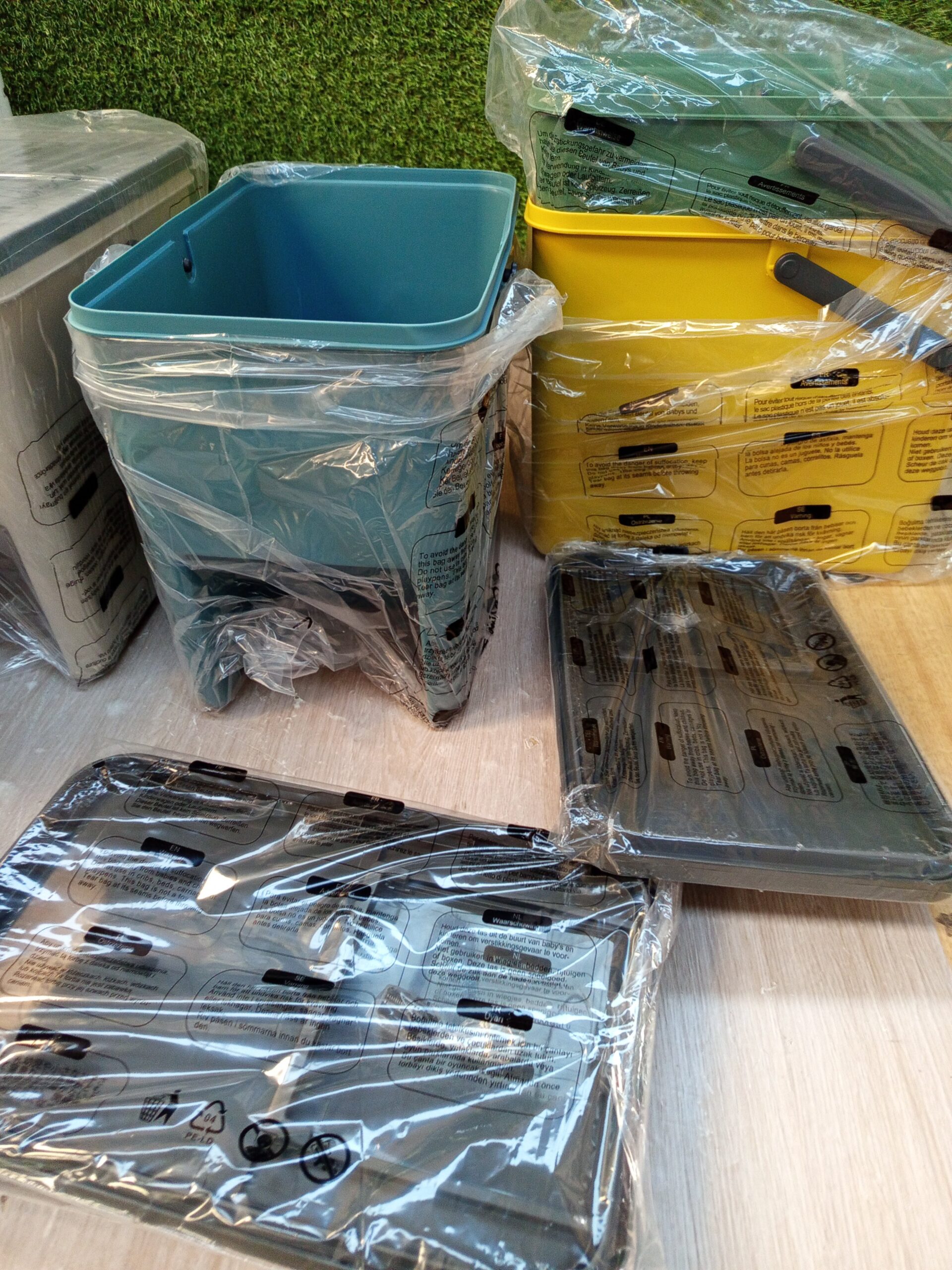 SONGMICS Cubo de Basura LTB760Q01 - Imagen 3