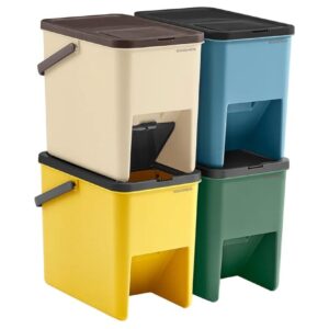 SONGMICS Cubo de Basura LTB760Q01