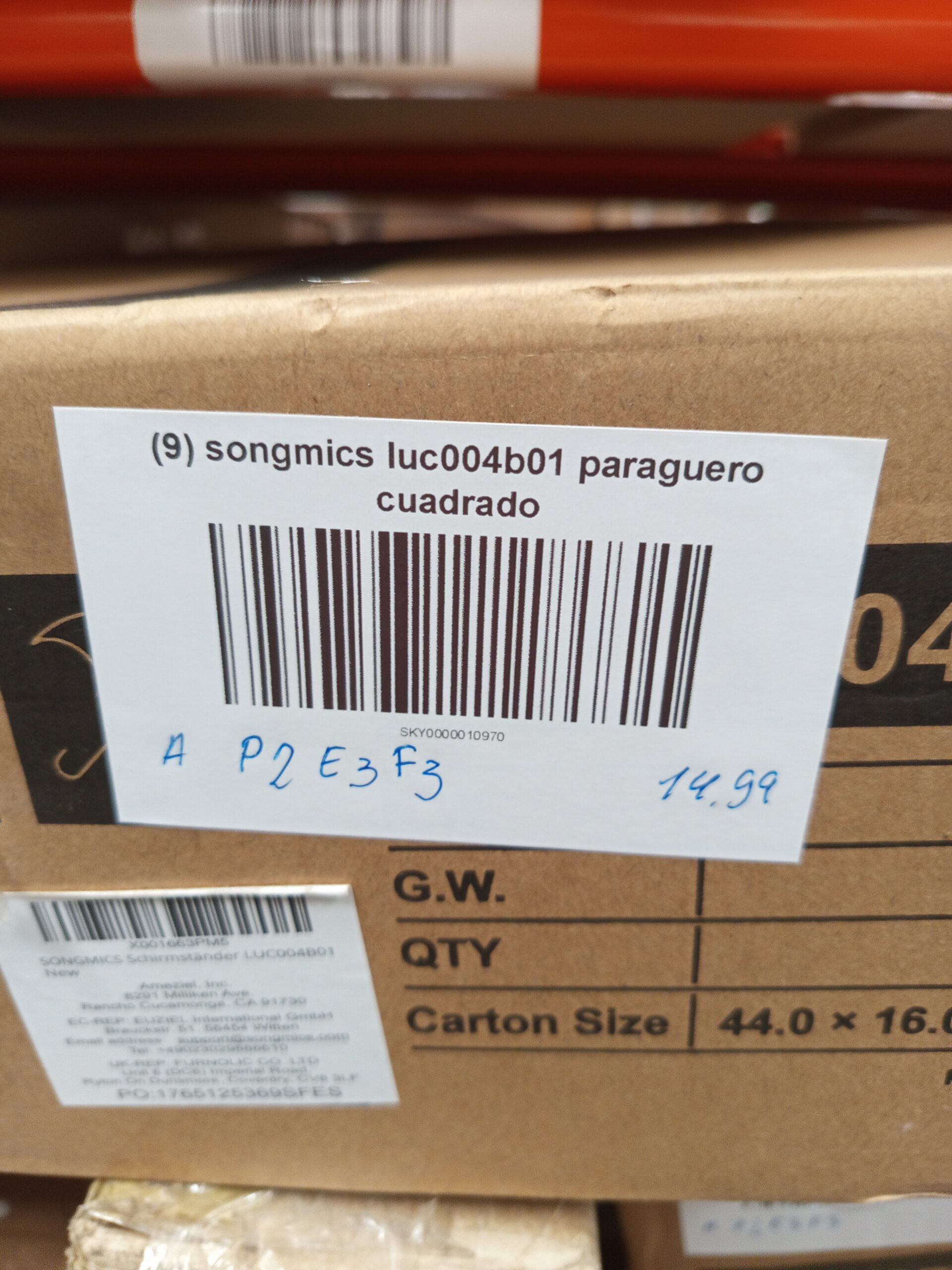 SONGMICS Metal Umbrella LUC004B01 - Imagen 10