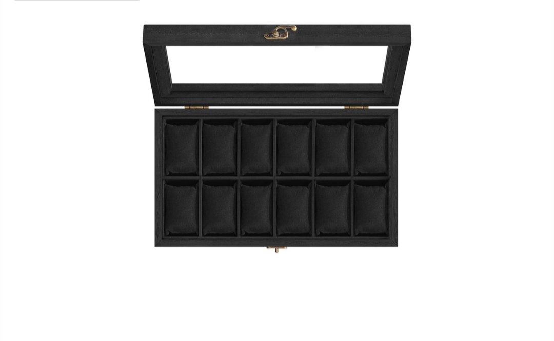 SONGMICS Caja para Relojes - JOW120B02 - Imagen 2