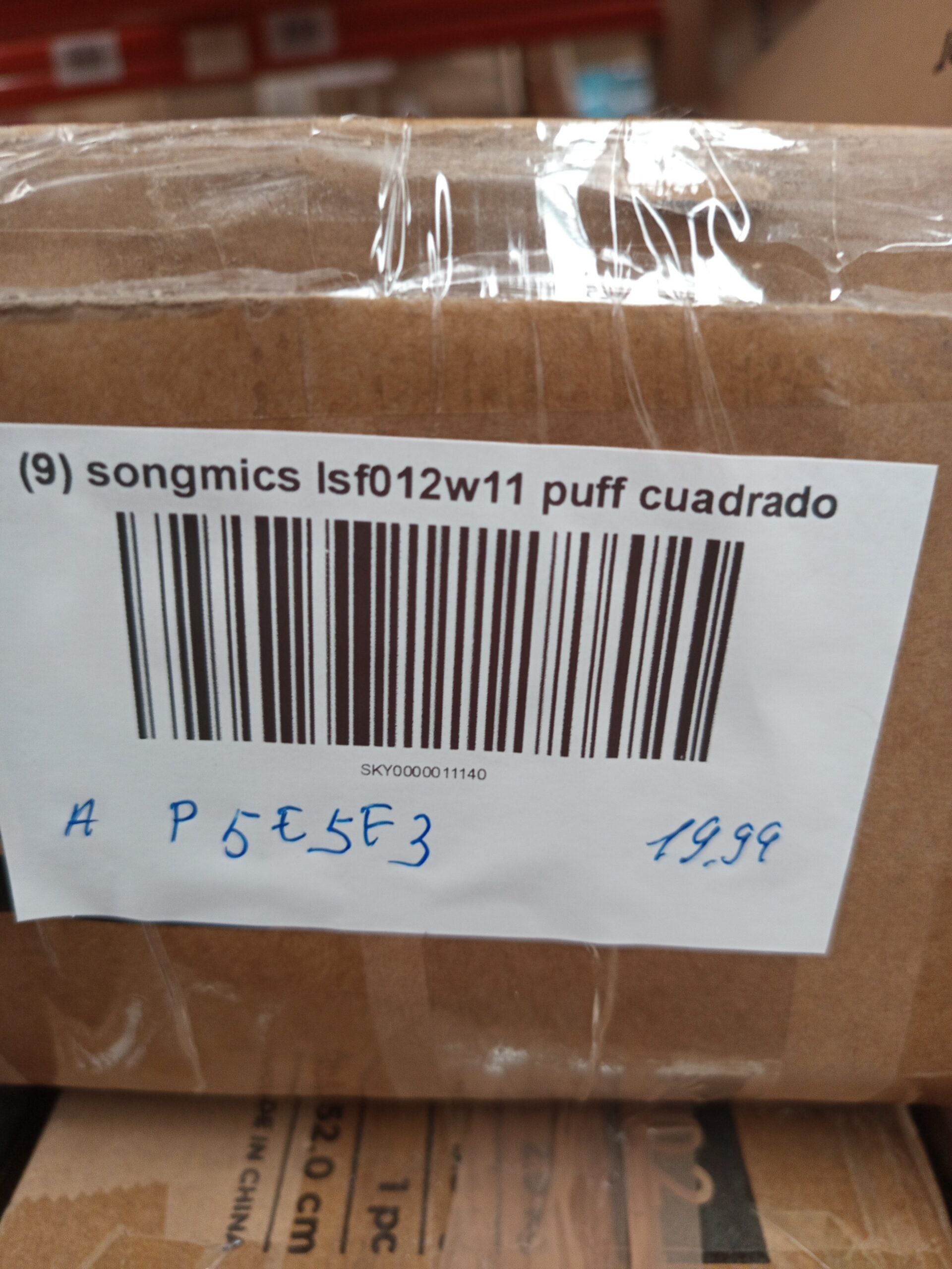 SONGMICS Puff Almacenaje LSF012W11 - Imagen 4