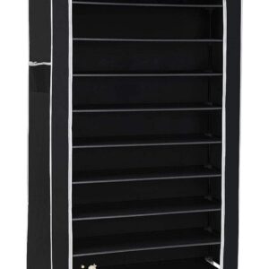 Zapatero de 9 niveles SONGMICS, negro RXJ036BZ03