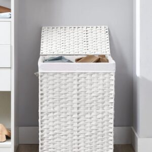 Cesta de ropa de ratán, Songmics LCB051W01V1.