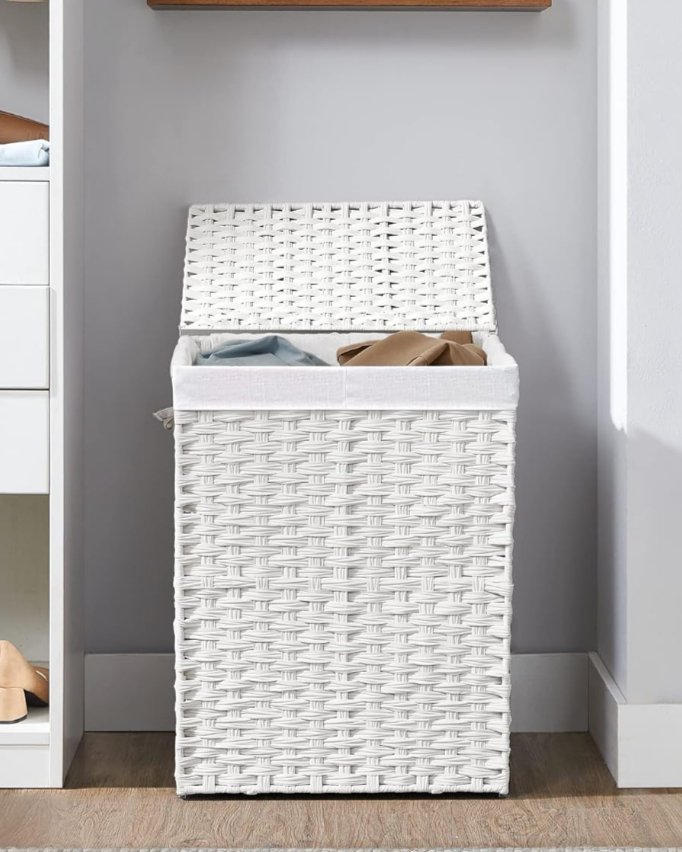 Cesta de ropa de ratán, Songmics LCB051W01V1.