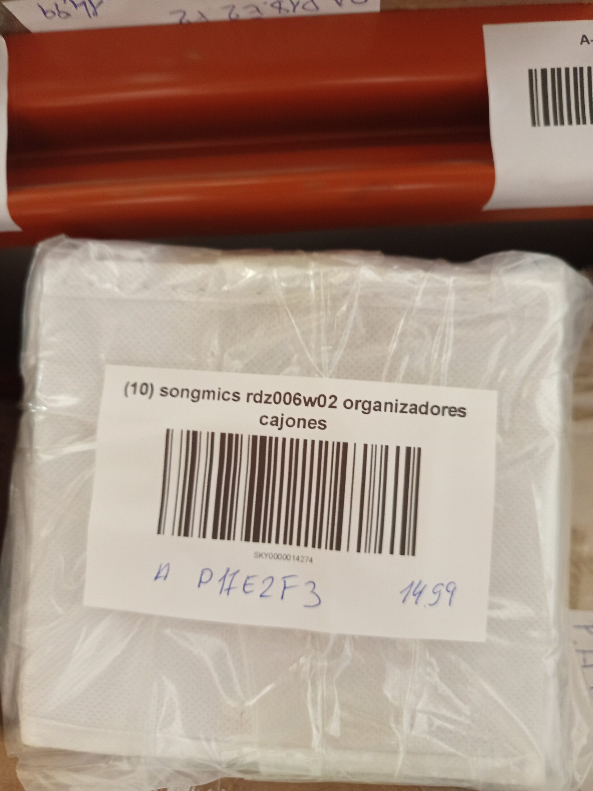 SONGMICS Organizadores Cajones RDZ006W02 - Imagen 6