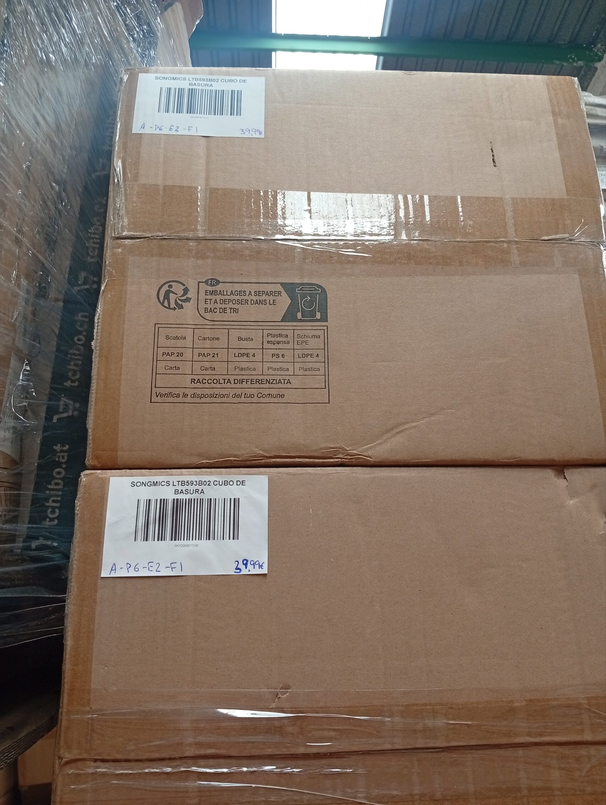 SONGMICS LTB593B02 CUBO DE BASURA. - Imagen 8