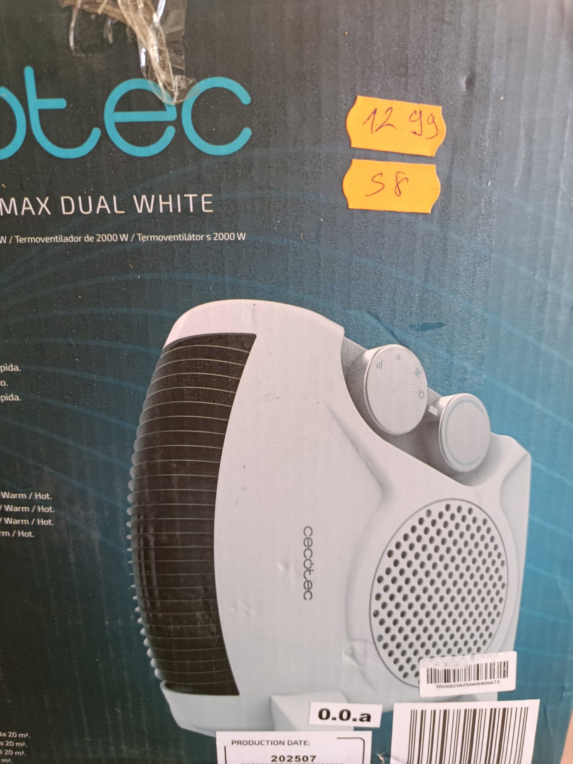 Termoventilador - ReadyWarm 2000 Max - Cecotec - Imagen 6