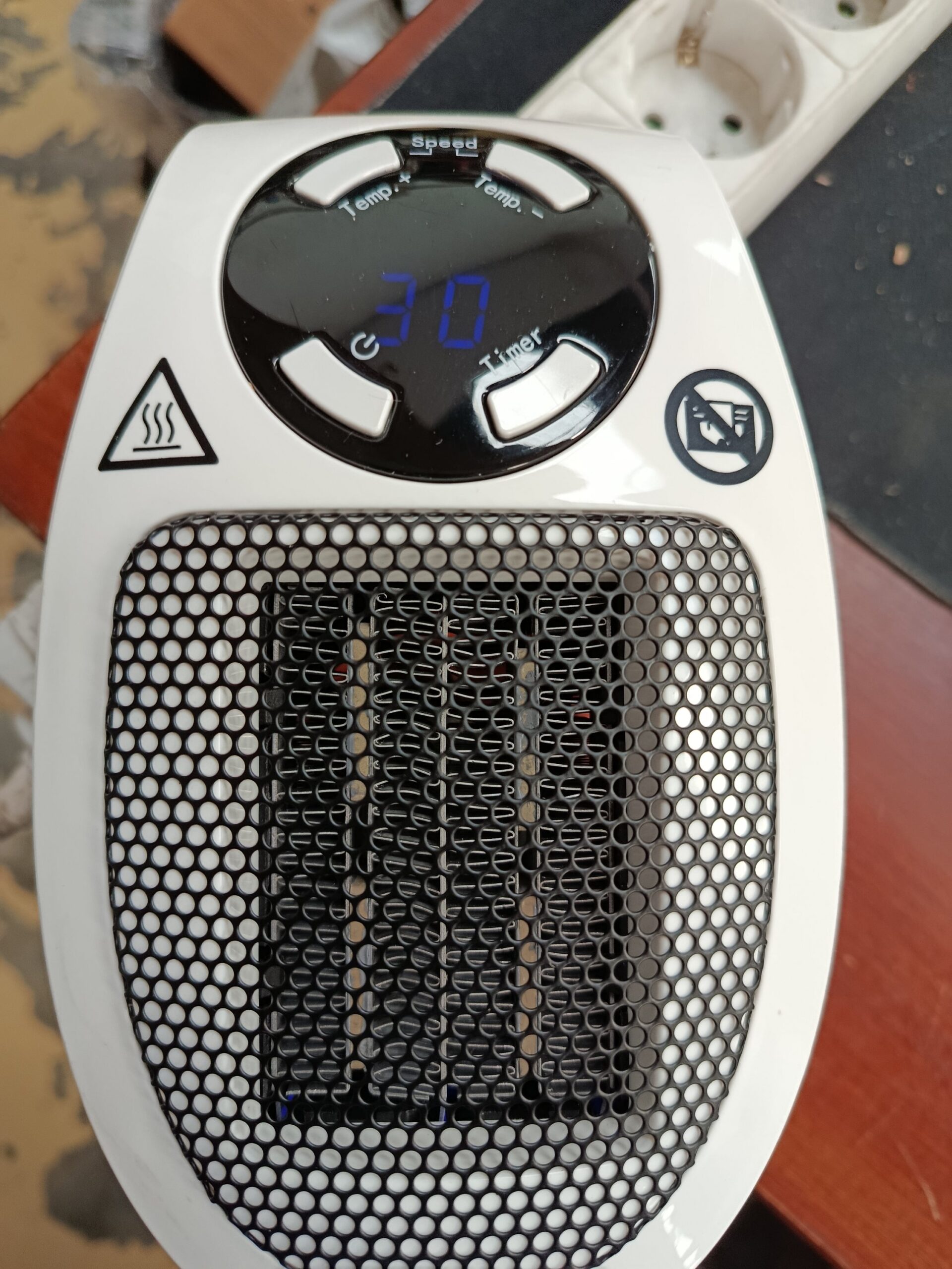 Mini calefactor de enchufe - GSH 500 K - Güde - Imagen 8