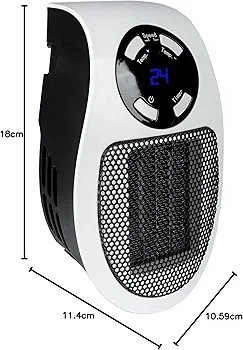 Mini calefactor de enchufe - GSH 500 K - Güde - Imagen 2