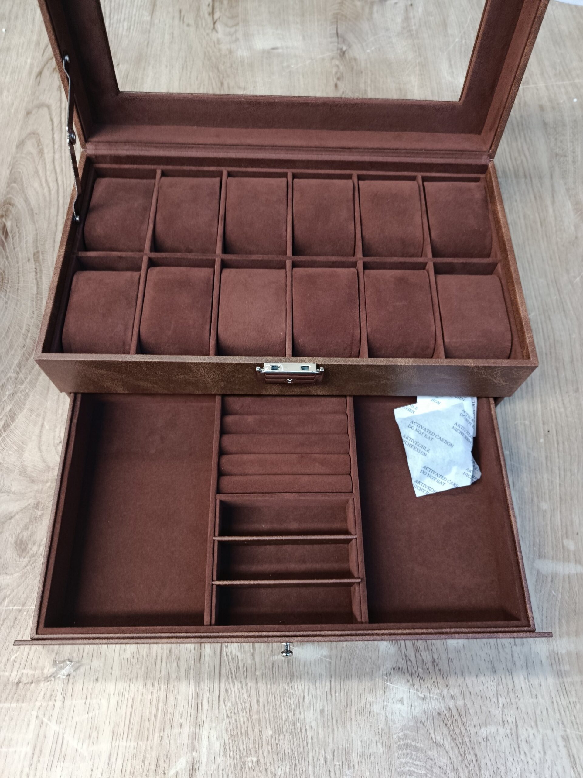 SONGMICS JWB012K01V1 CAJA DE RELOJ - Imagen 5