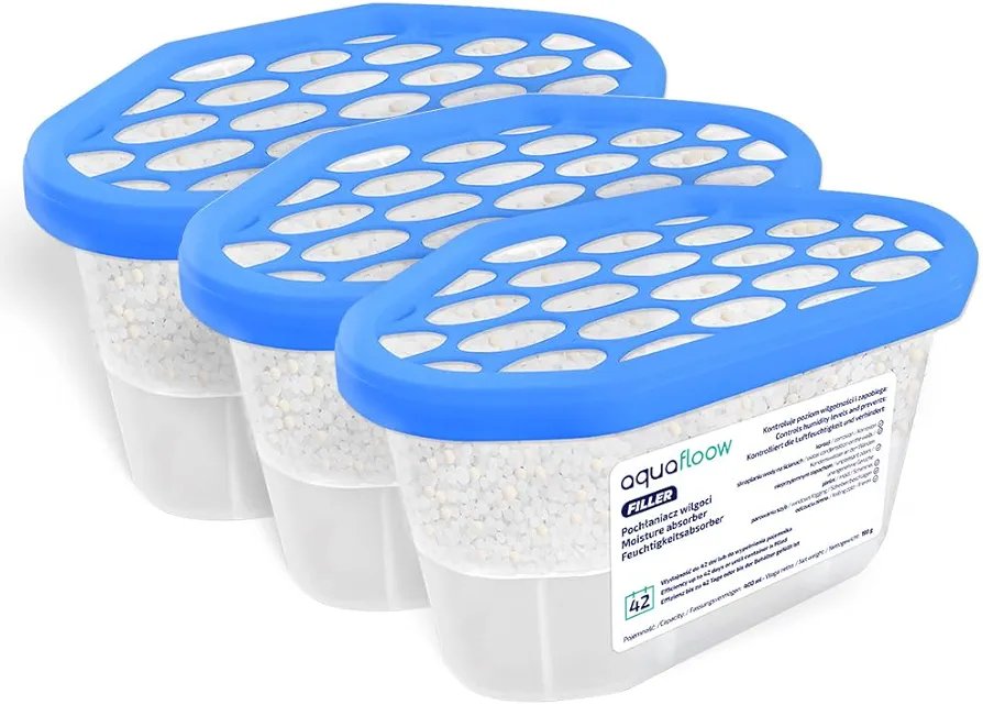 Deshumidificador - 400 ml 6 unds - Aquafloow. - Imagen 2