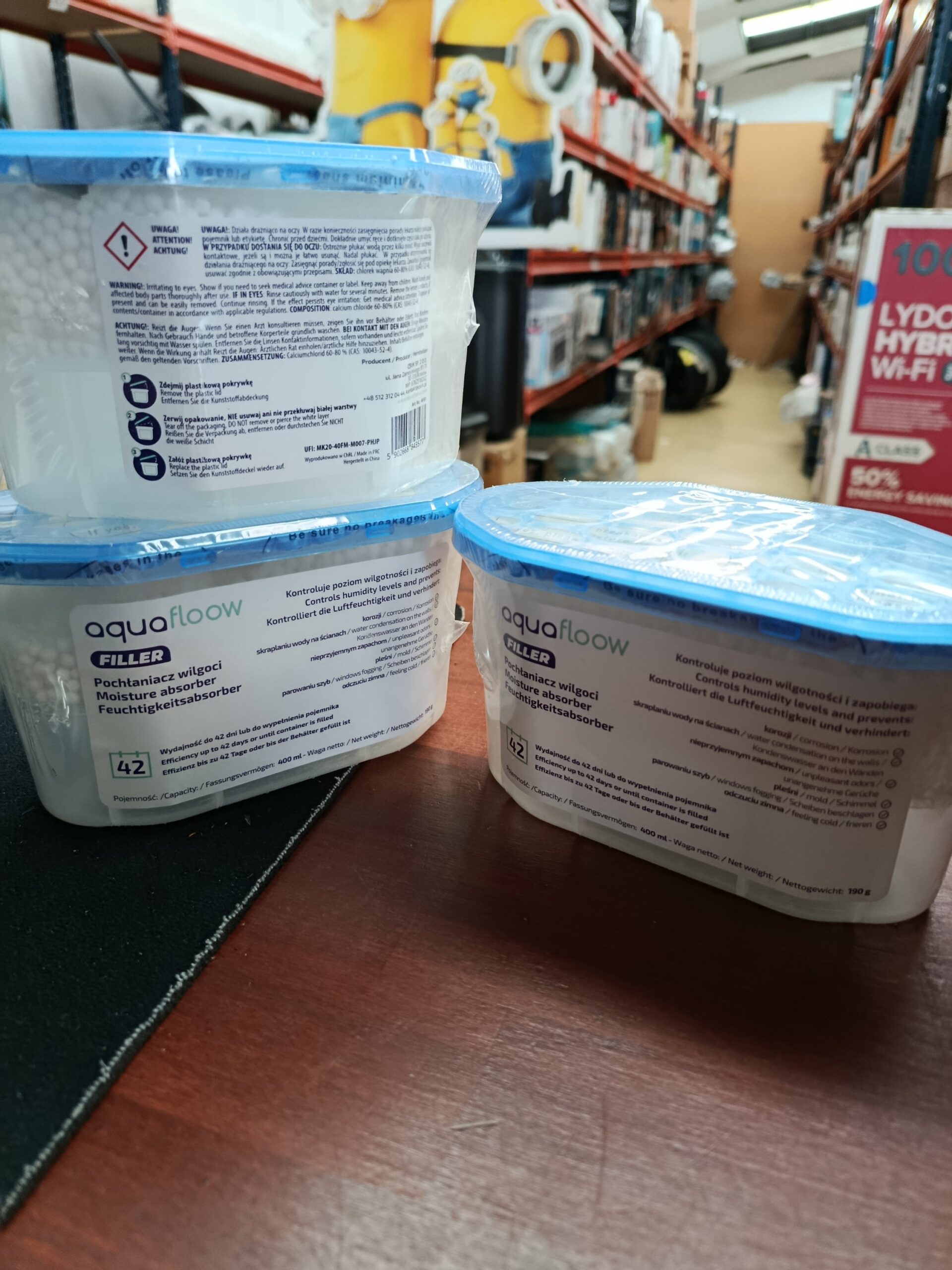 Deshumidificador - 400 ml 6 unds - Aquafloow. - Imagen 7