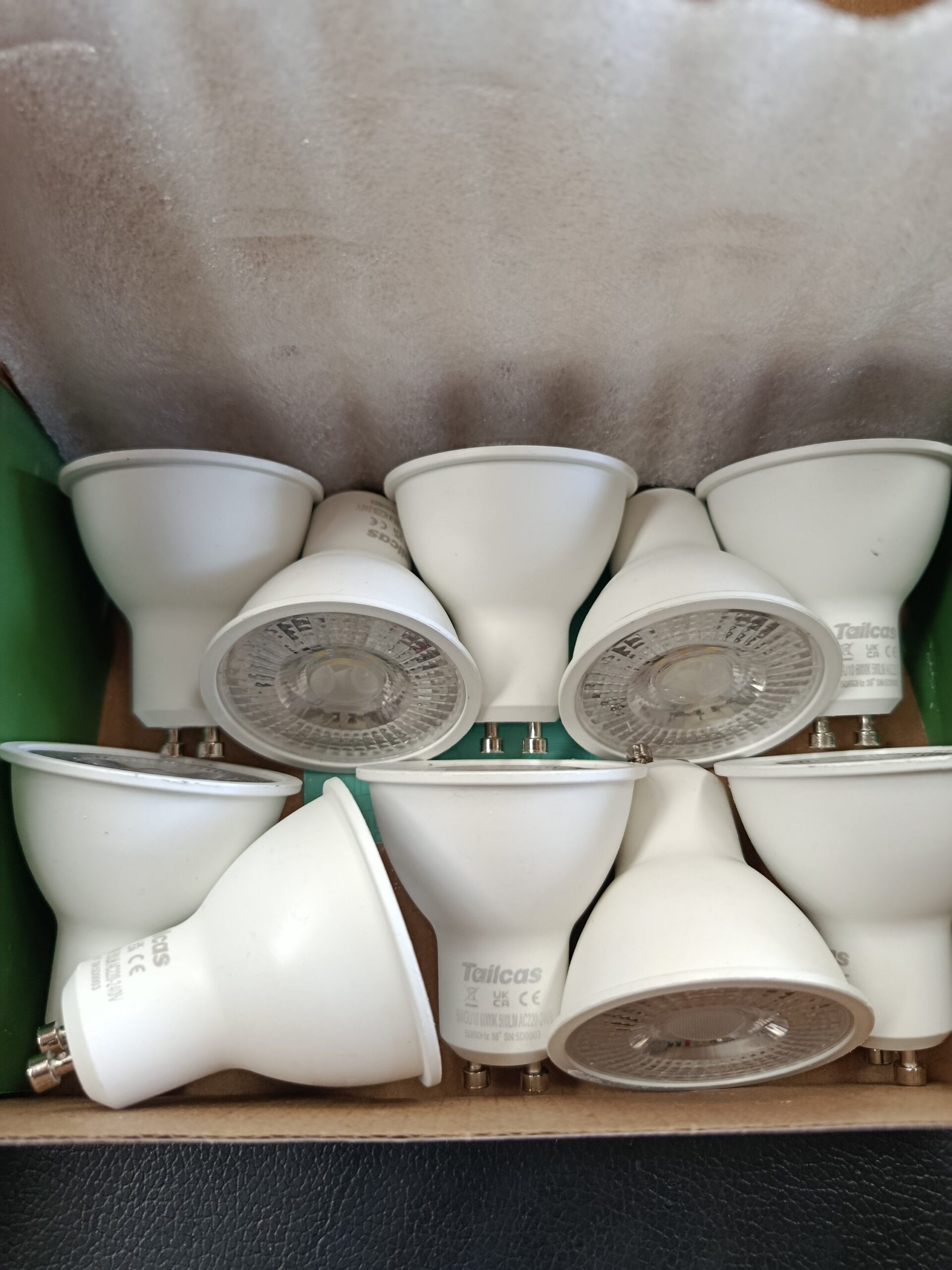 10 x Bombilla LED - GU10 7W - Tailcas - Imagen 7