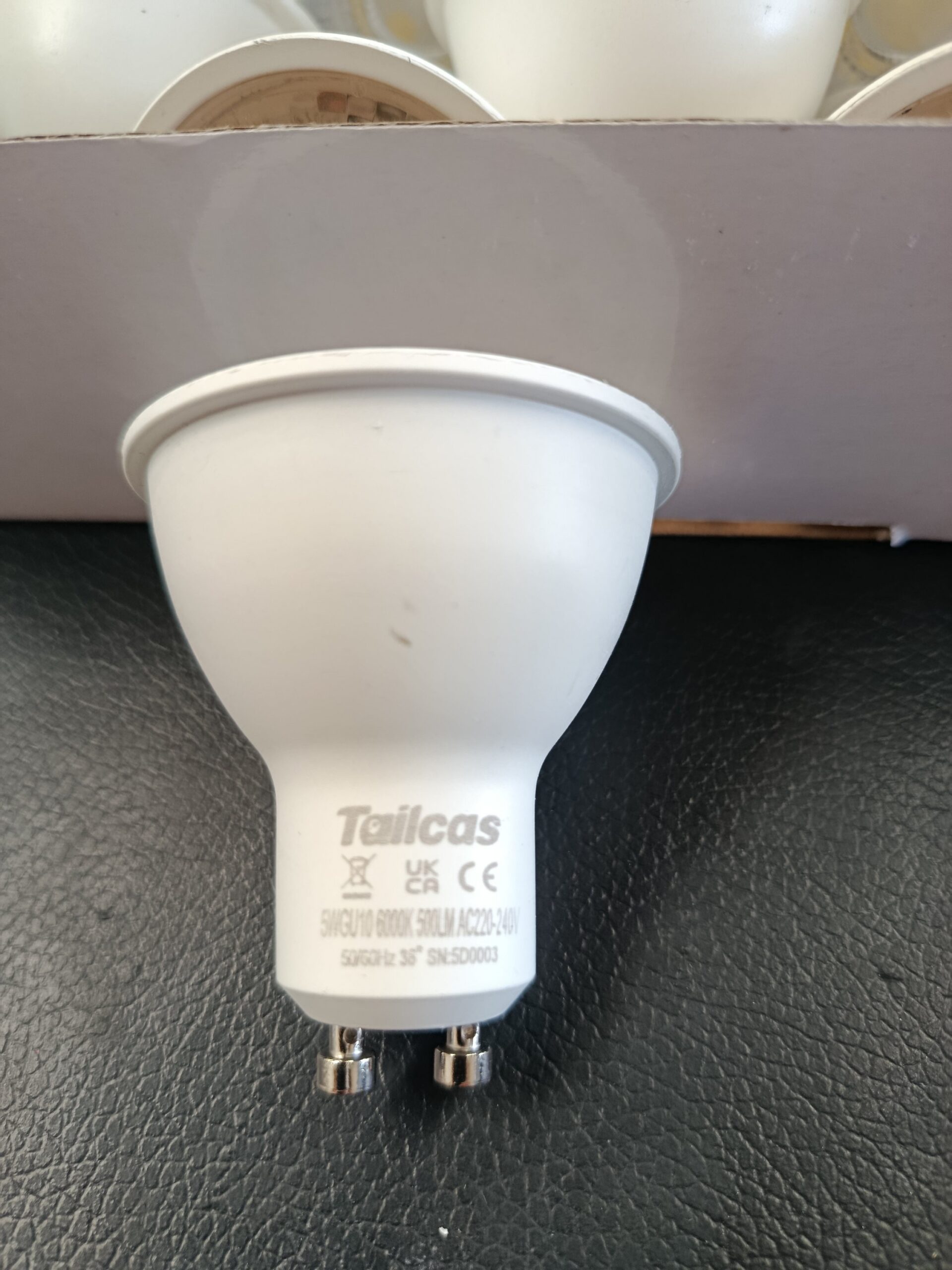 10 x Bombilla LED - GU10 7W - Tailcas - Imagen 3