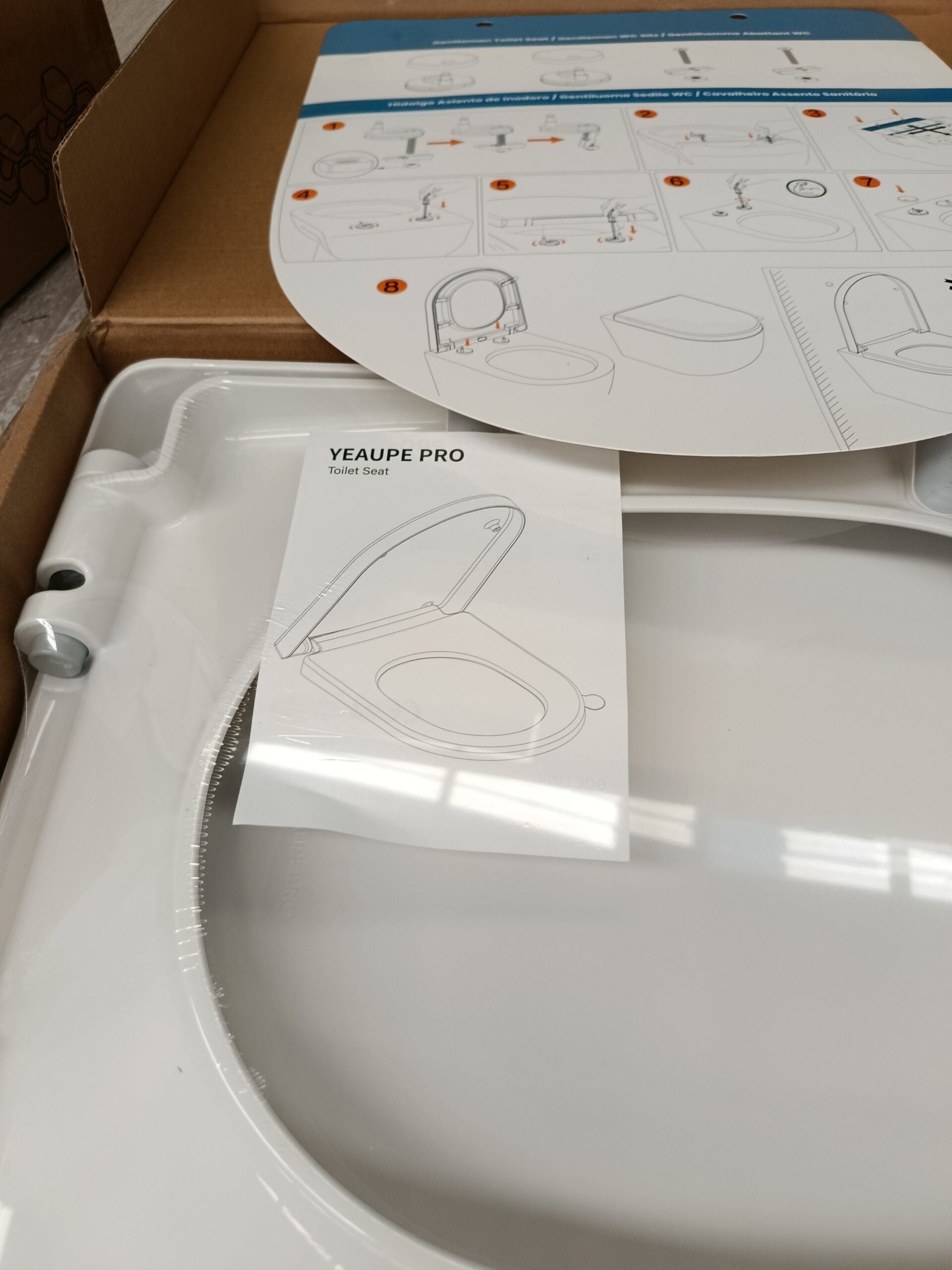 Tapa Wc - Forma D - YEAUPE PRO - Imagen 4