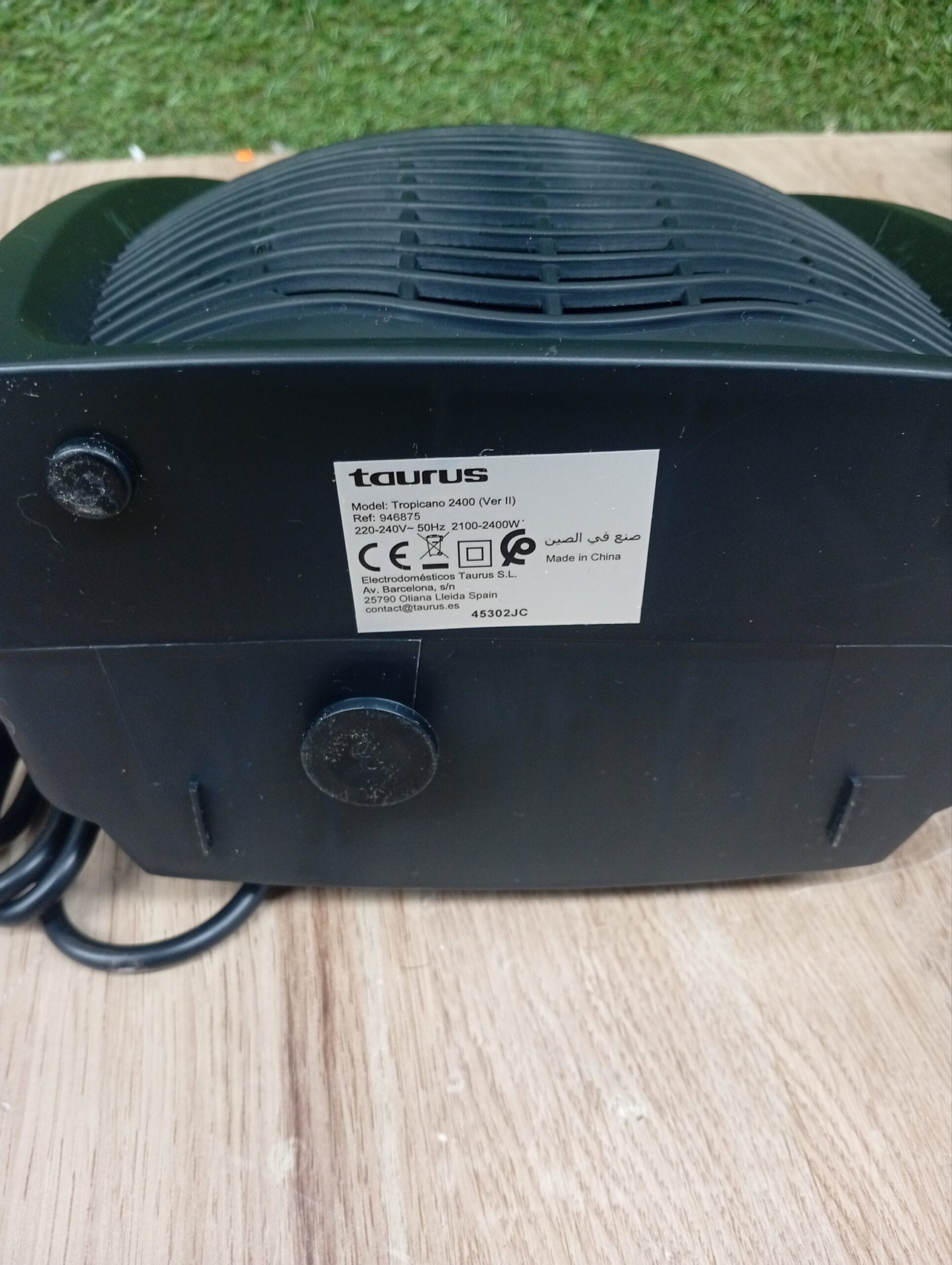 Taurus Tropicana 2400 Calefactor - Imagen 4