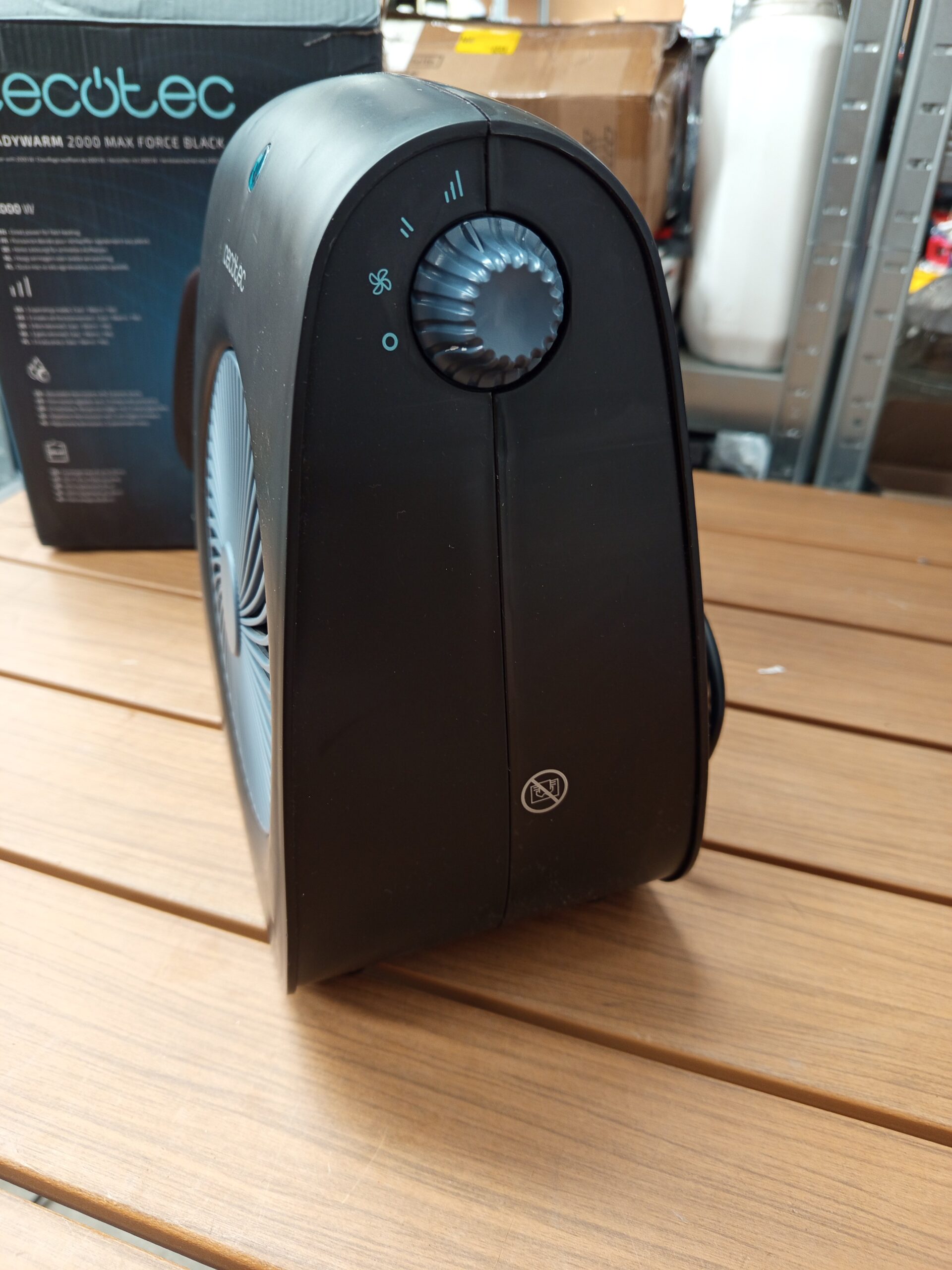 Termoventilador ReadyWarm 2000 Max Force Black - Imagen 4