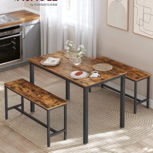 VASAGLE KDT070B01V1 CONJUNTO DE MESA Y DOS BANCOS