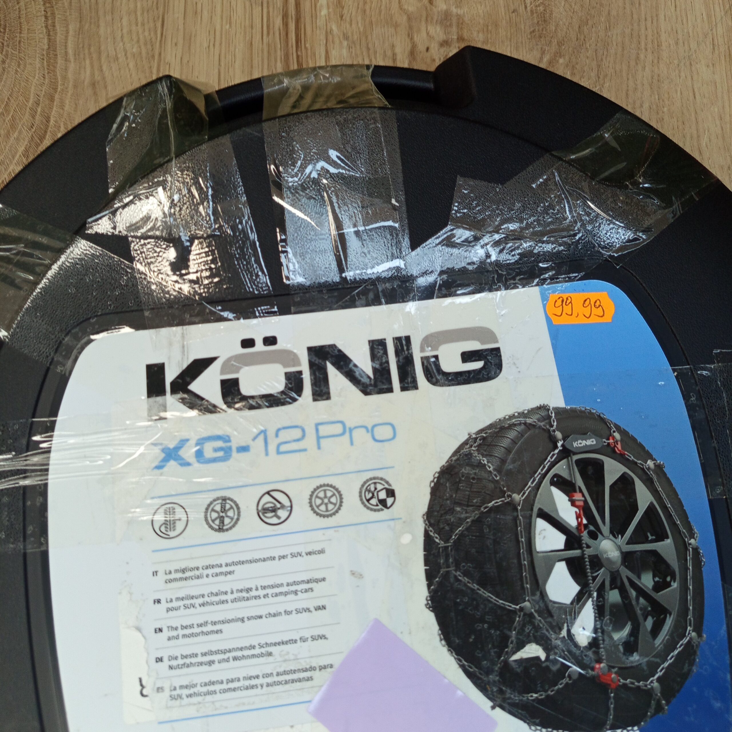 Cadenas de nieve - XG-12 PRO 252 - KÖNIG - Imagen 9