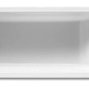 Roca, Easy, Bañera acrílica rectangular, Blanco