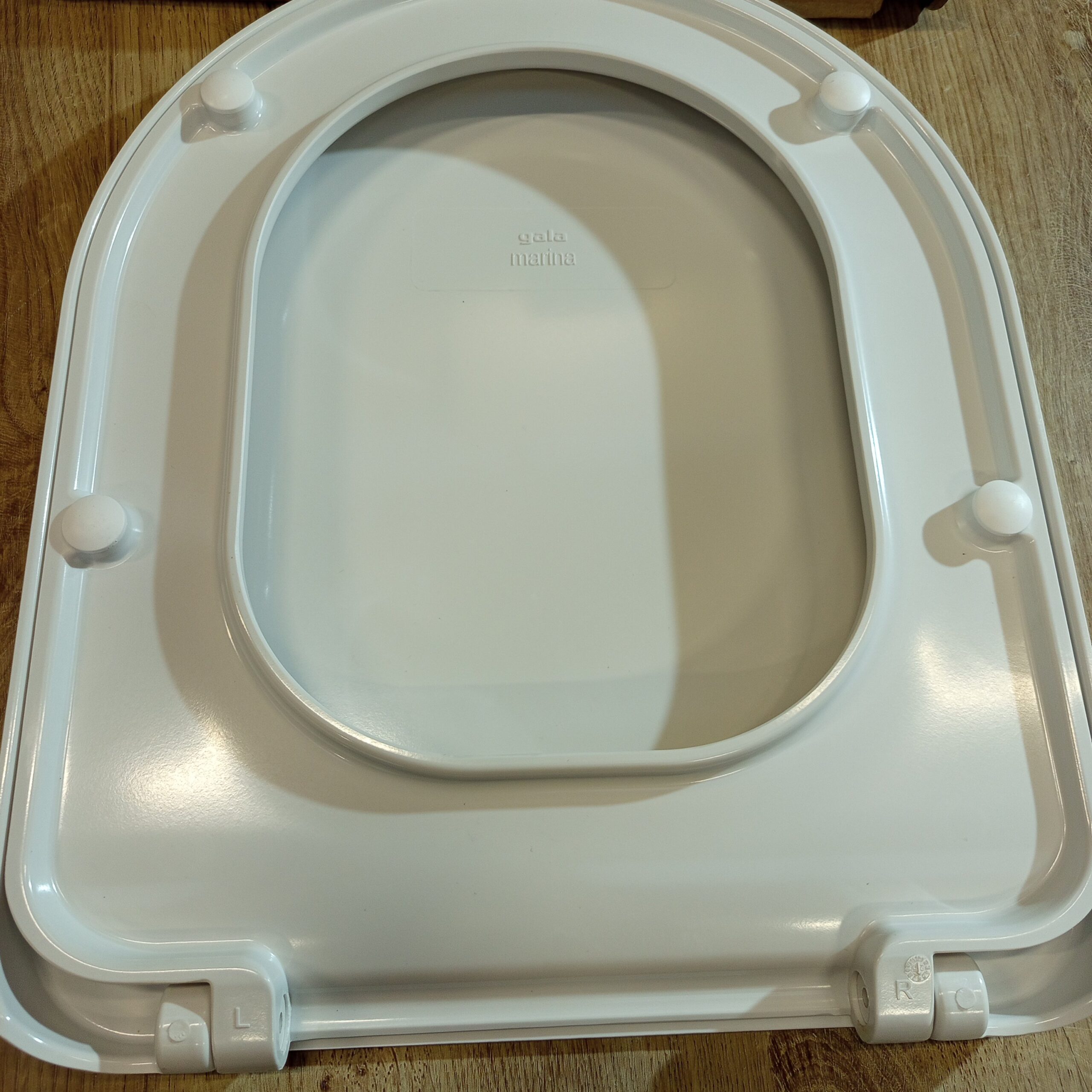 Tapa y Asiento Fijo Inodoro - Marina - Gala - Imagen 5