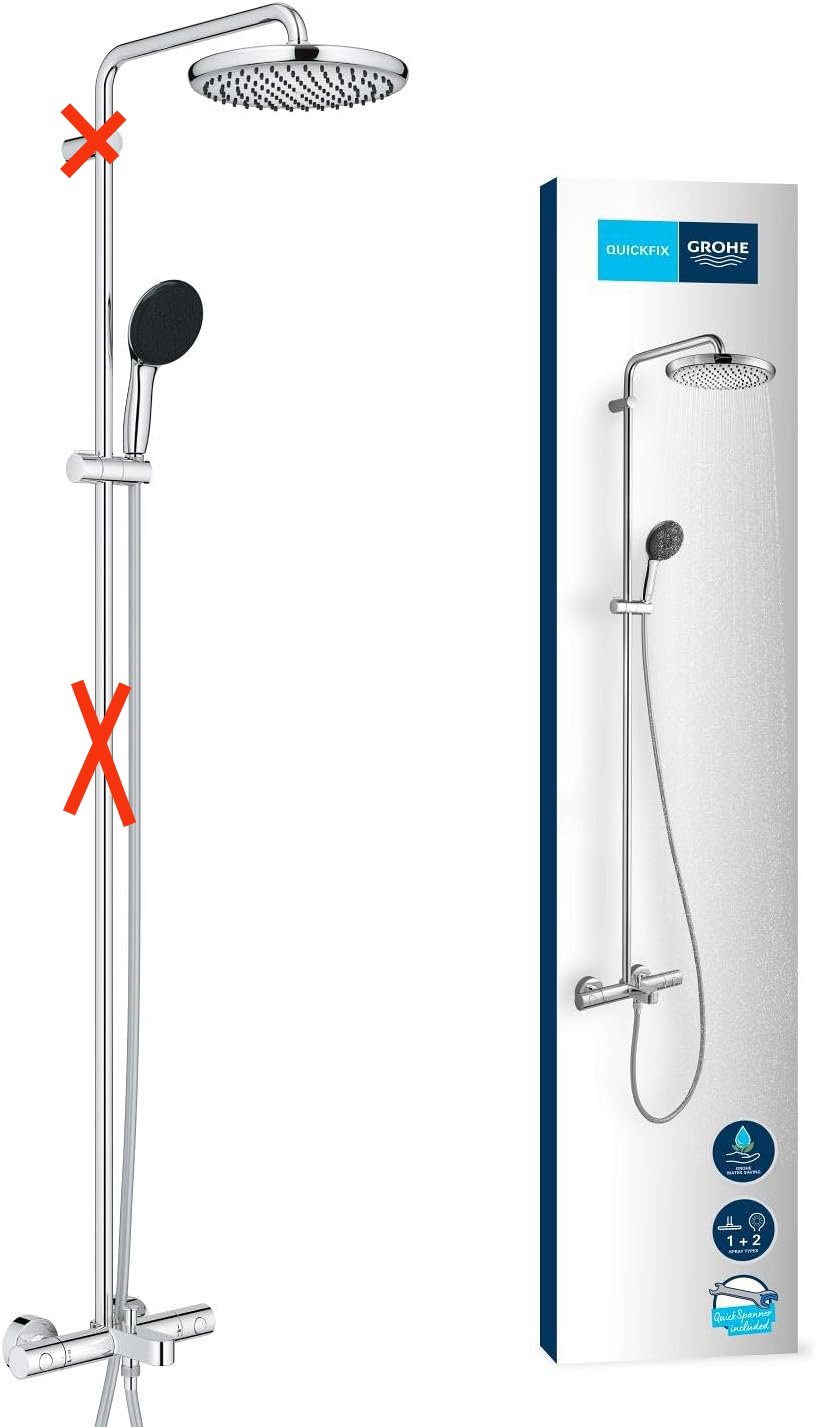 Sistema de ducha - Vitalio Start 250 - GROHE