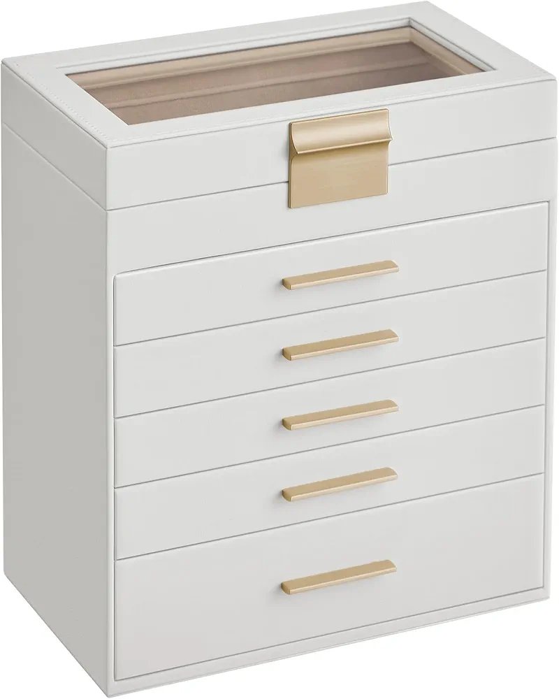 SONGMICS JBC171W01 CAJA DE JOYAS