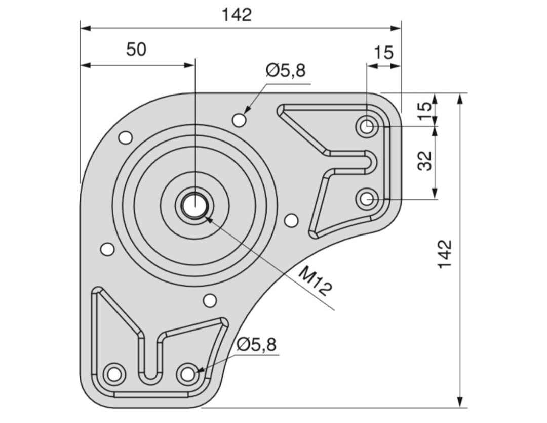 EMUCA - Patas de Mesa Regulables Ø60x710mm. - Imagen 2
