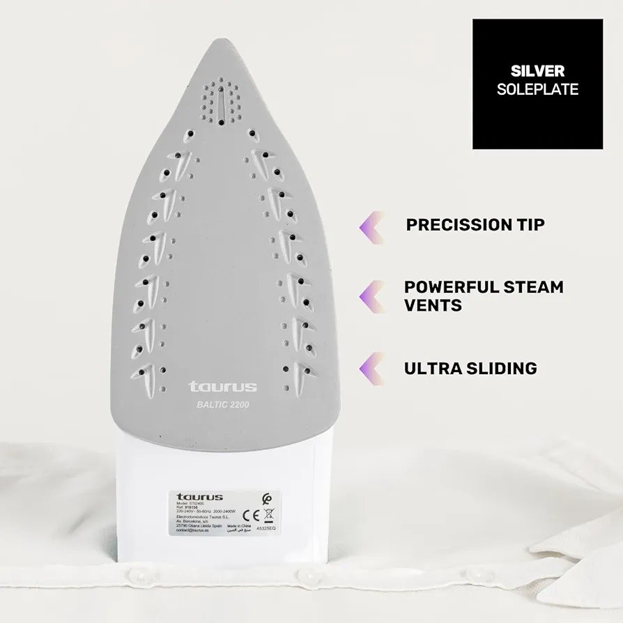 Taurus - Plancha de vapor Baltic - Imagen 2