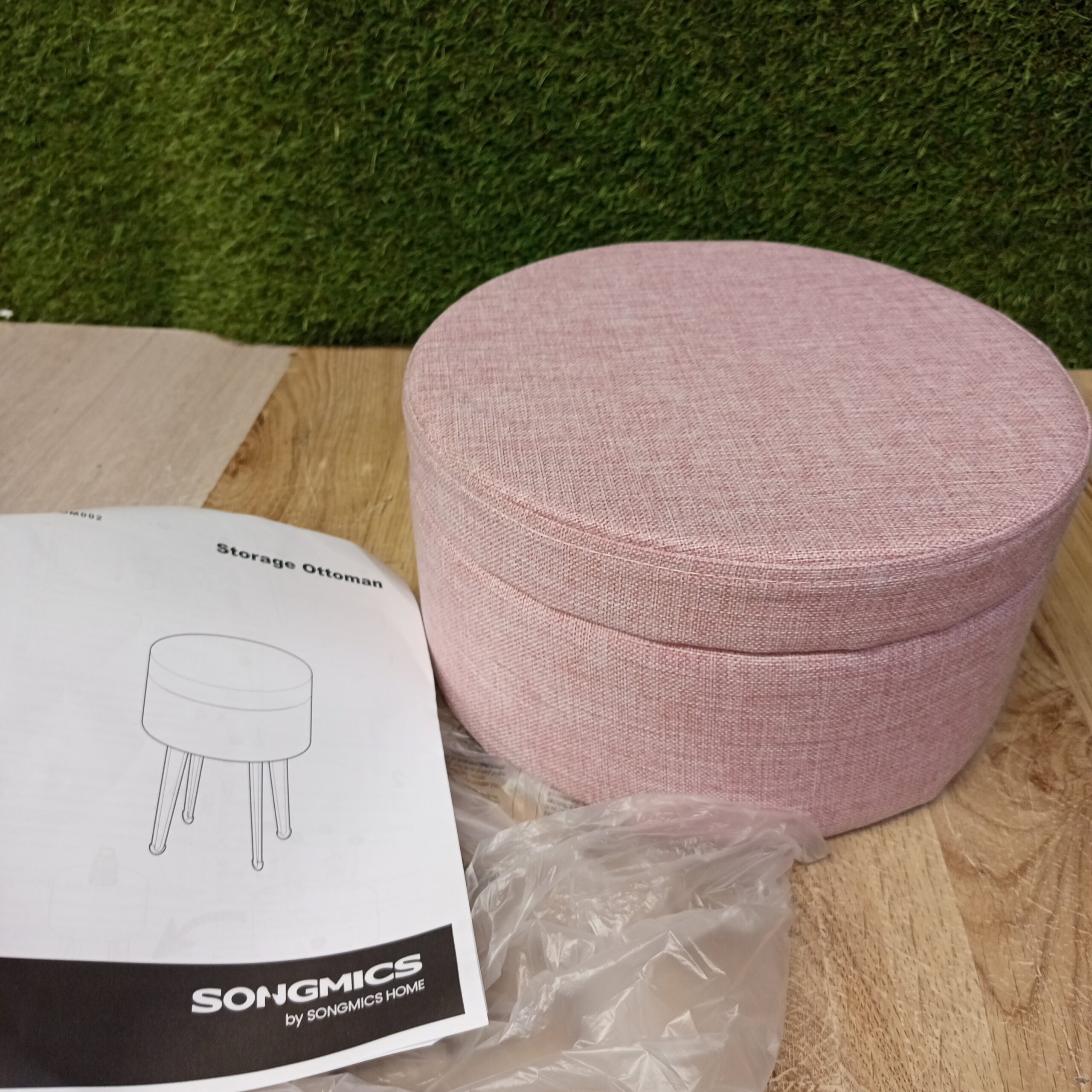 Puff Almacenaje - LOM002R01 - SONGMICS. - Imagen 5