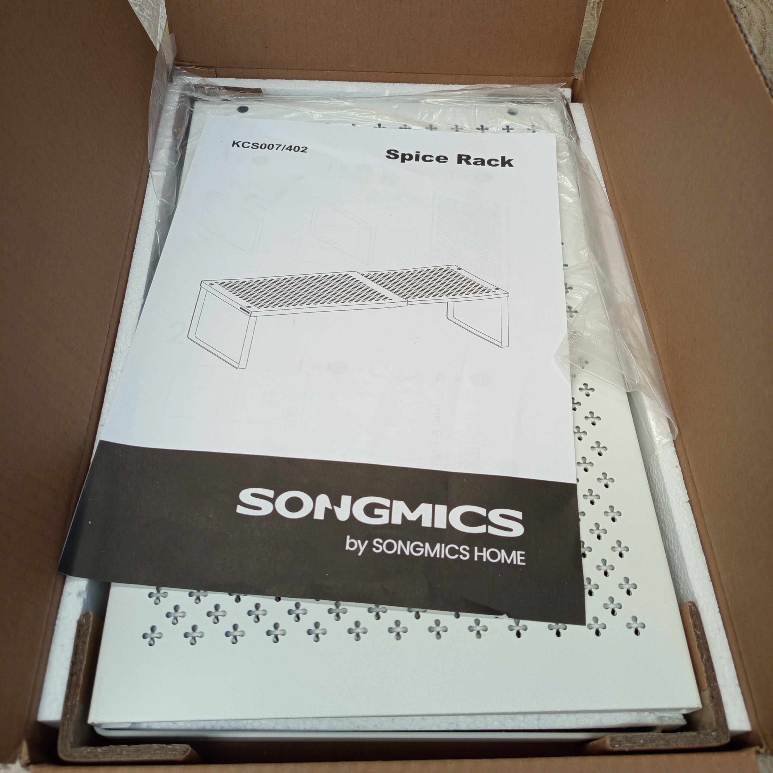 Estante de Cocina - KCS007W01 - SONGMICS. - Imagen 4