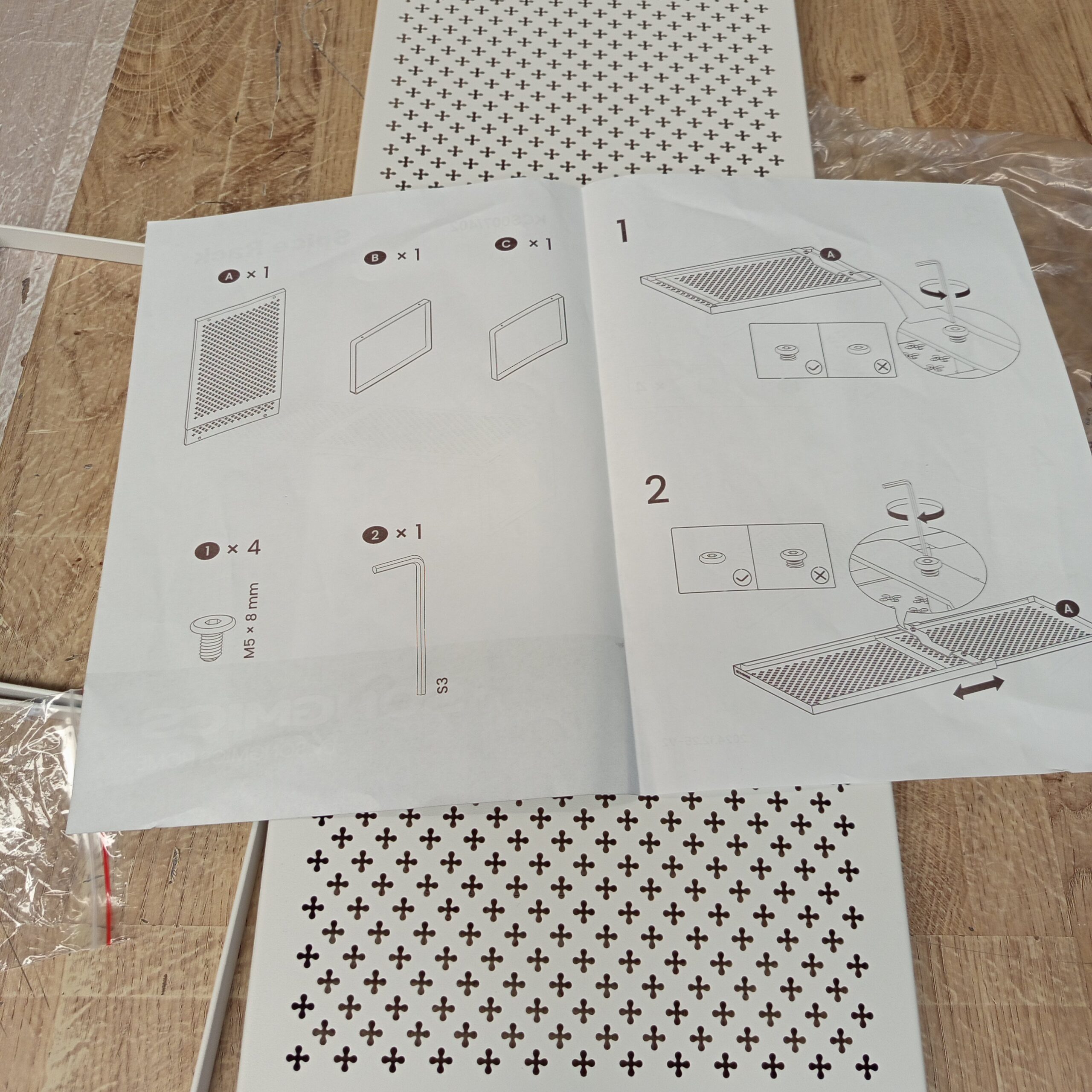 Estante de Cocina - KCS007W01 - SONGMICS. - Imagen 3