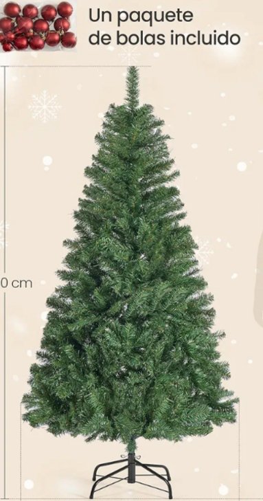 SONGMICS LAT002CZ01 Árbol de Navidad Artificial.
