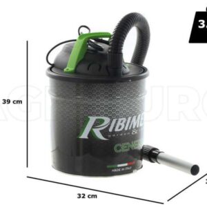 Aspirador de cenizas con bidón Ribimex Cenerill - 18 l.