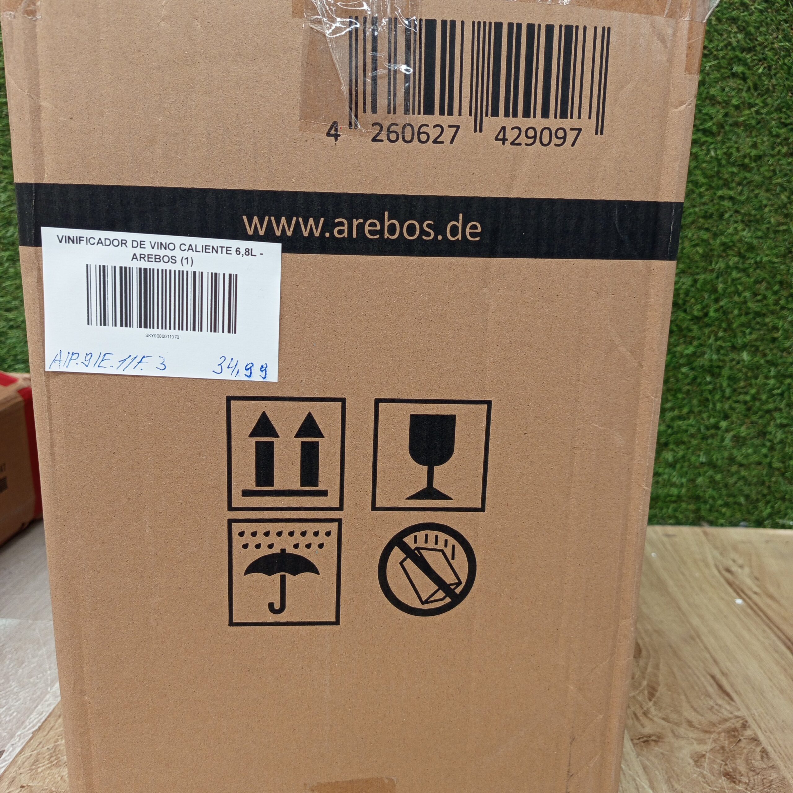 Vinificador de vino caliente 6,8 L - AREBOS - Imagen 8