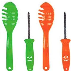 Juego de 2 piezas para tallar calabazas