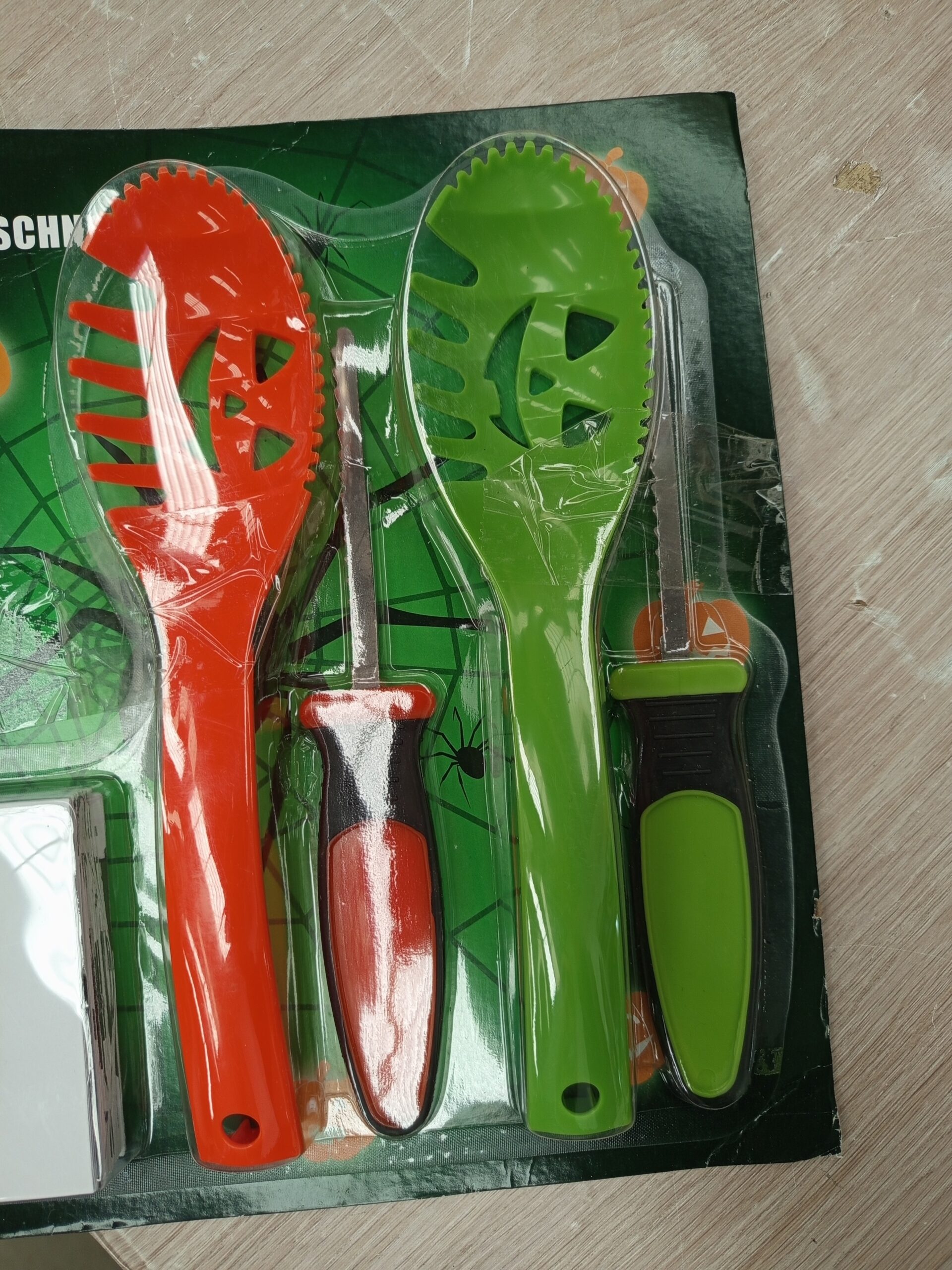 Juego de 2 piezas para tallar calabazas - Imagen 4