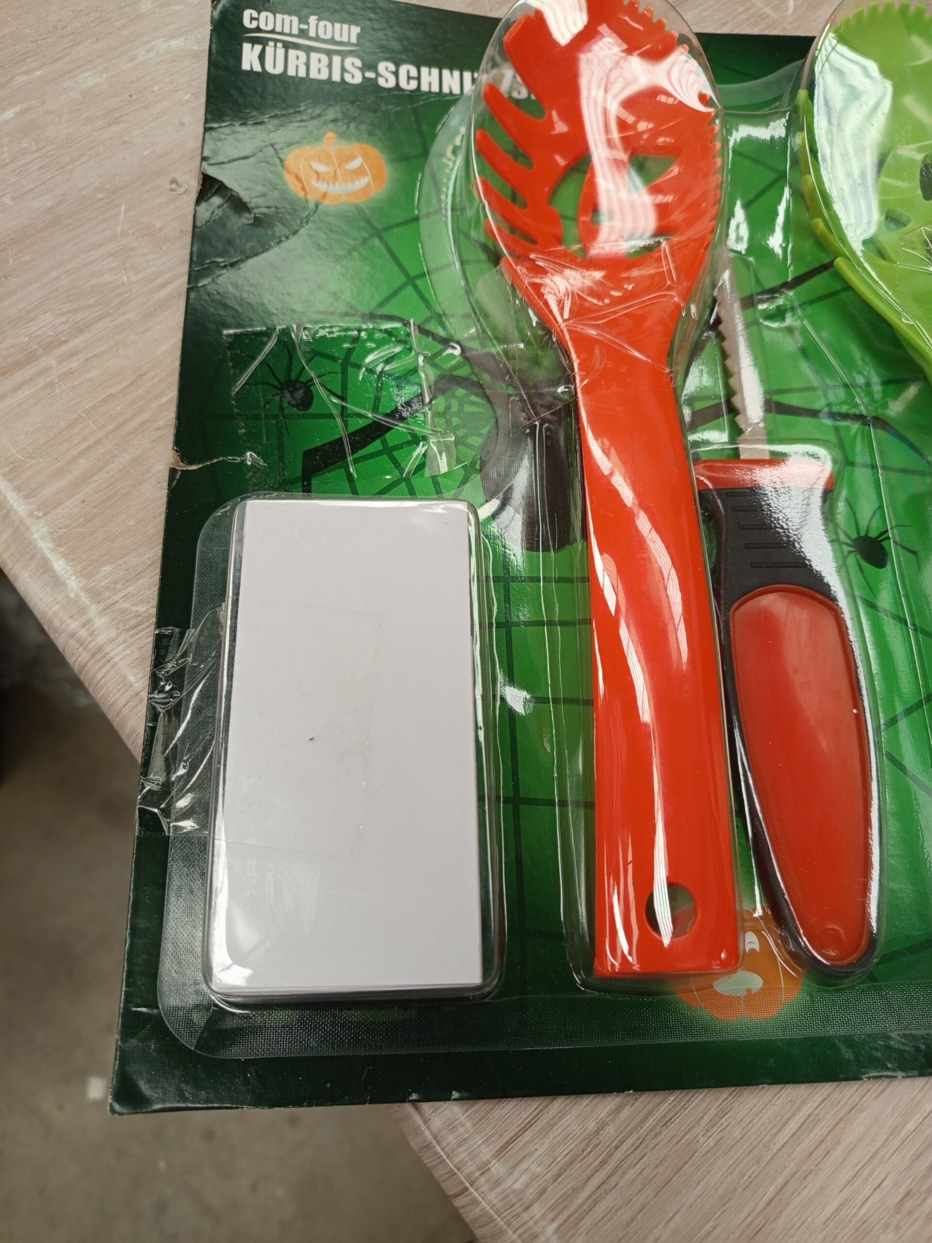 Juego de 2 piezas para tallar calabazas - Imagen 5