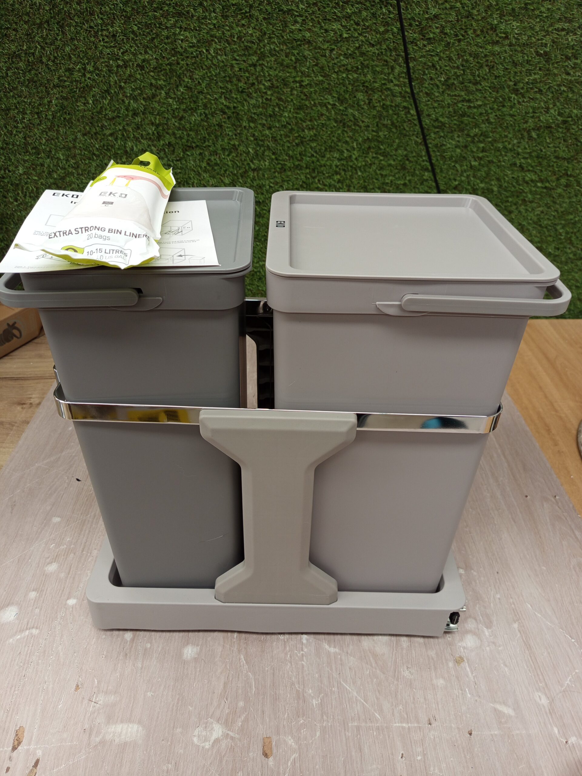 EKO Cubo de basura cocina reciclable - Imagen 6